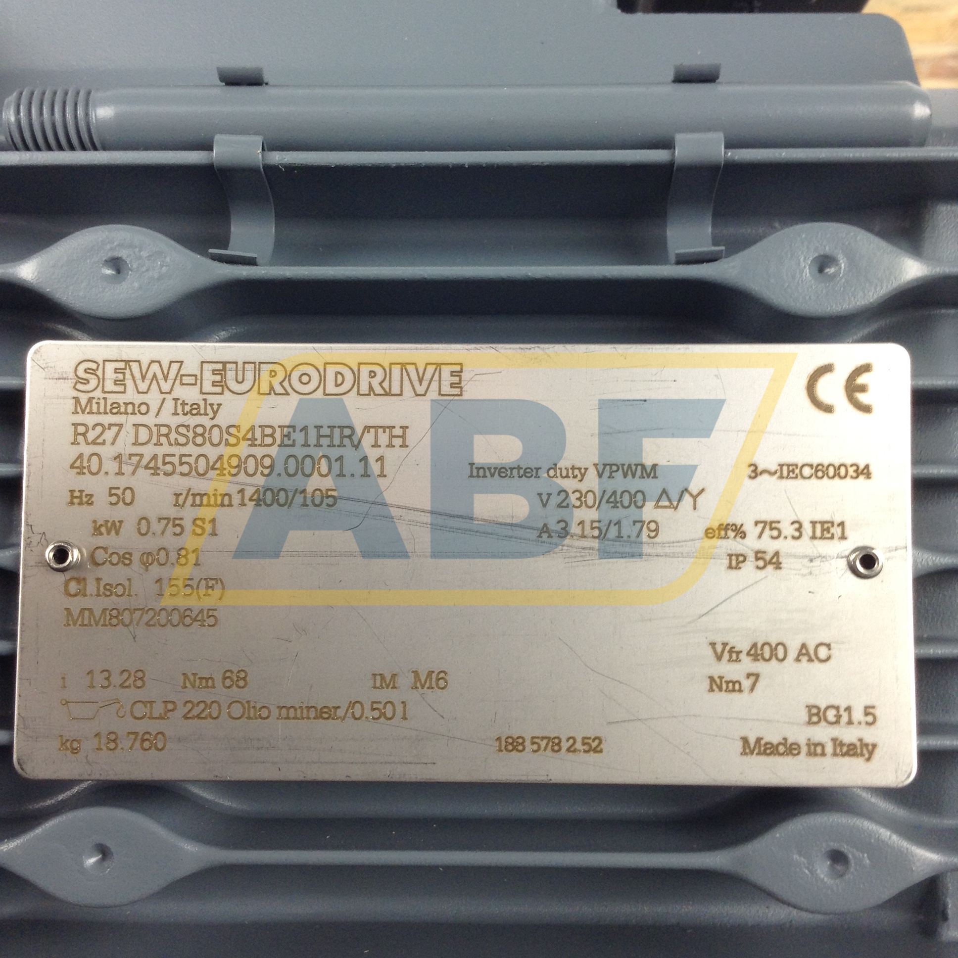 R27DRS80S4BE1/HR/TH SEW-EURODRIVE