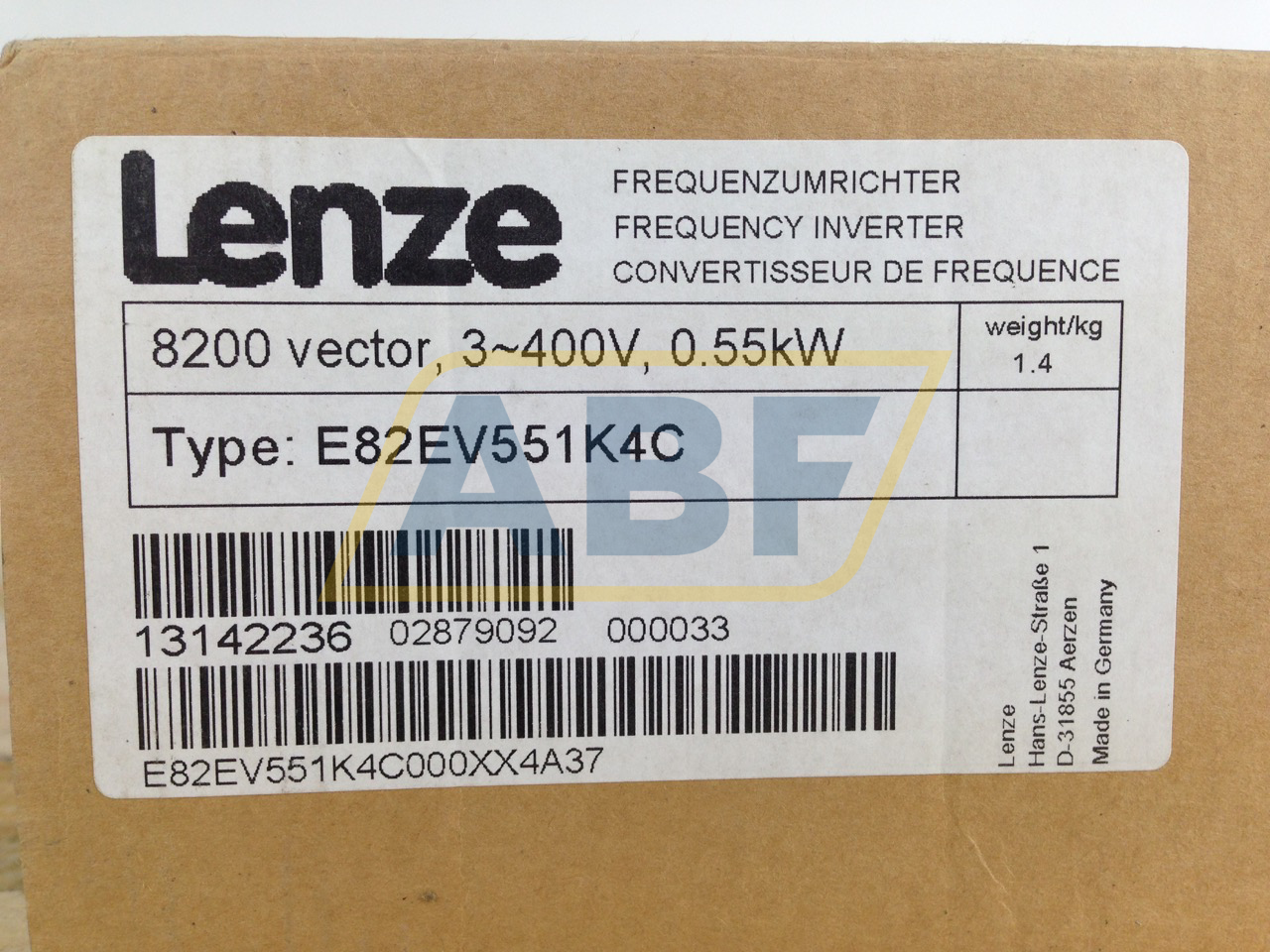 E82EV551K4C Lenze