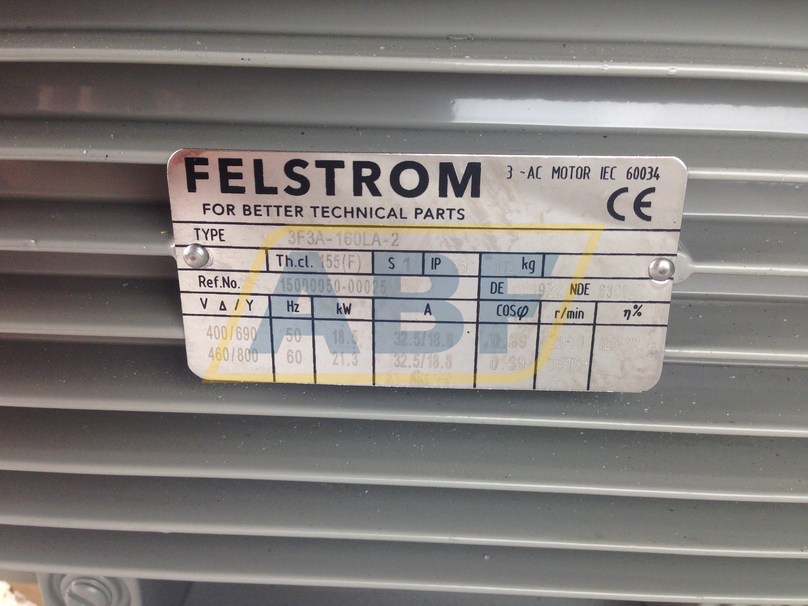 3F3A-160LA-2B3 Felstrom