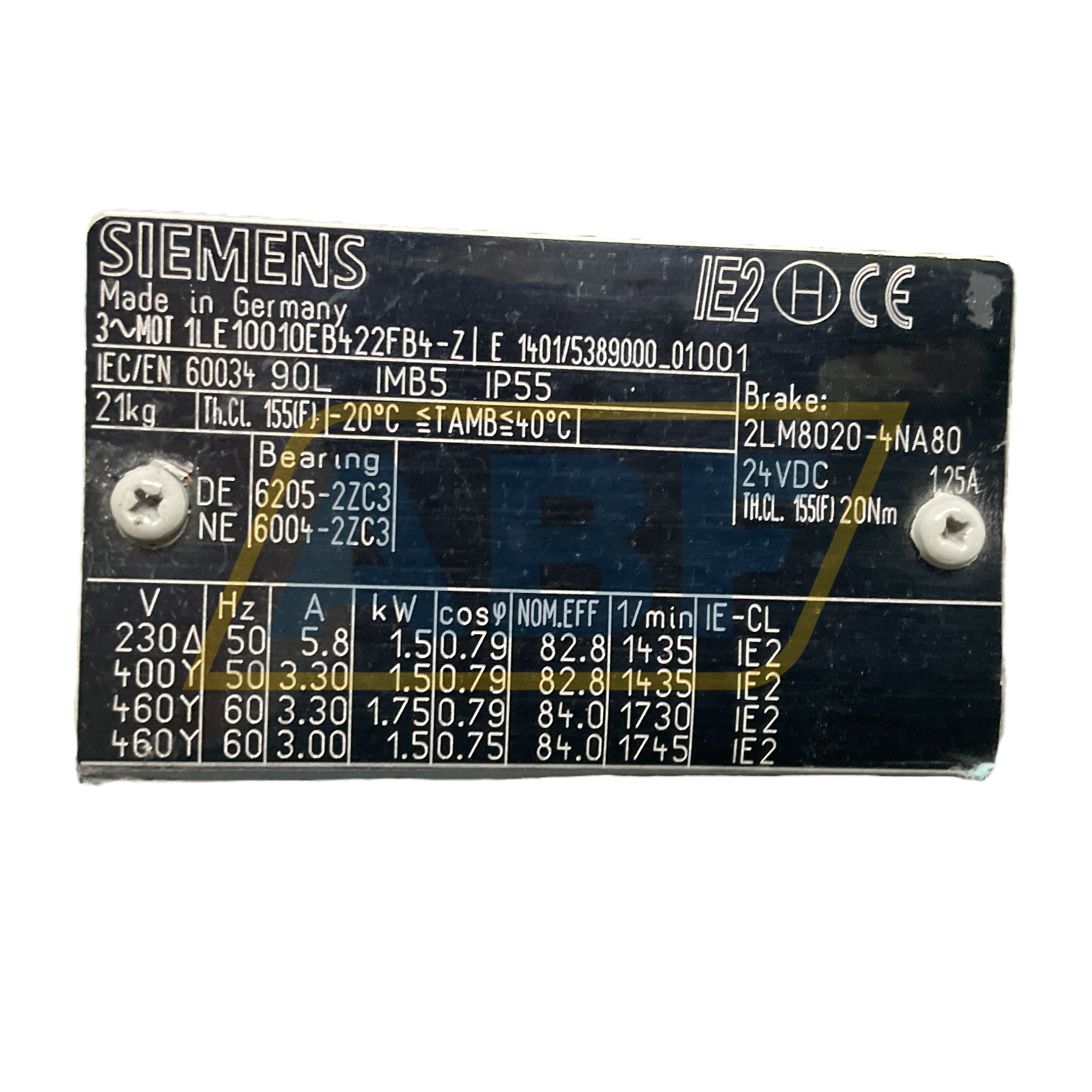 1LE1001-0EB42-2FB4-Z Siemens