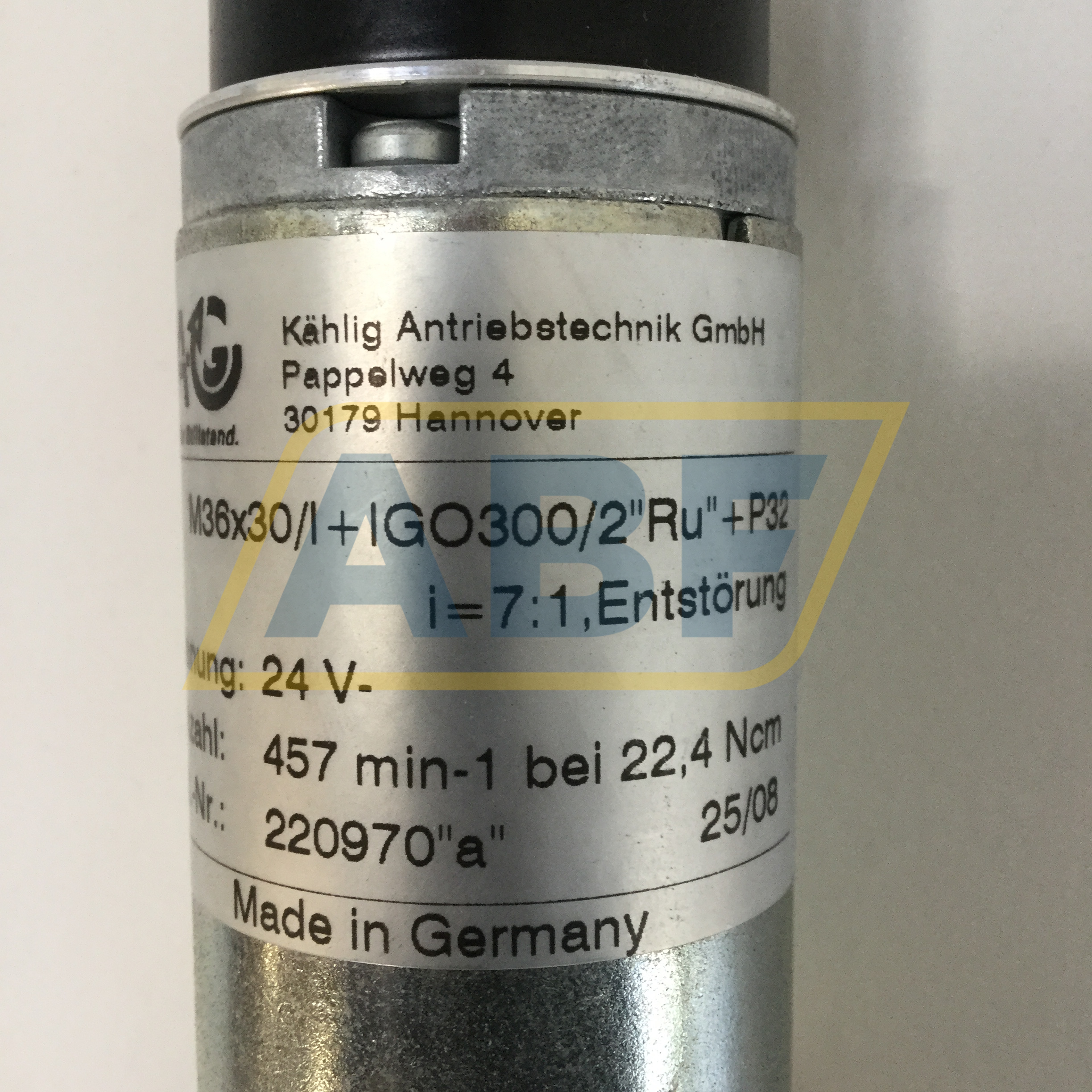 M36X30I24VP32I7IGO300/2 Kahlig Antriebstechnik
