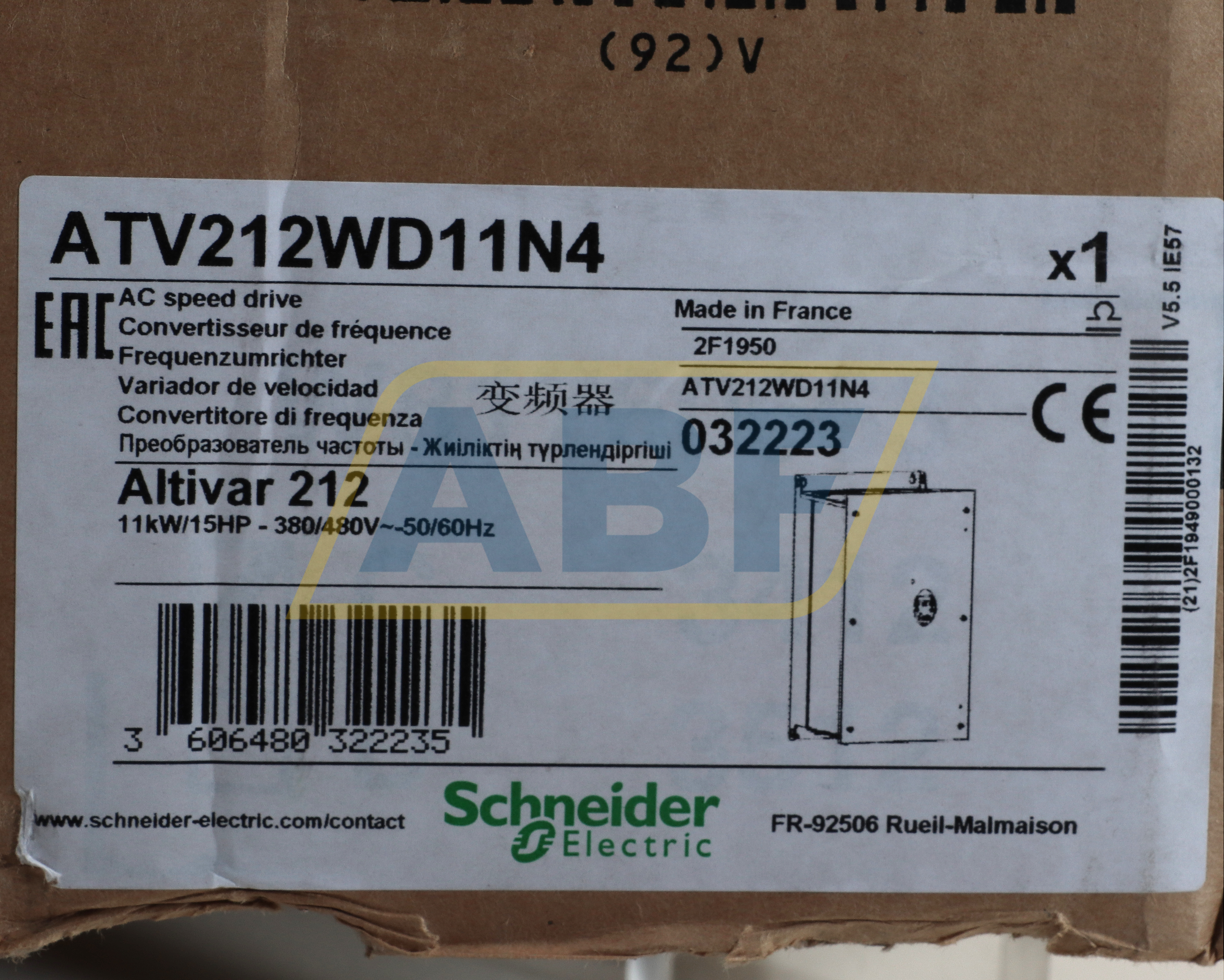 ATV212WD11N4 Schneider Electric