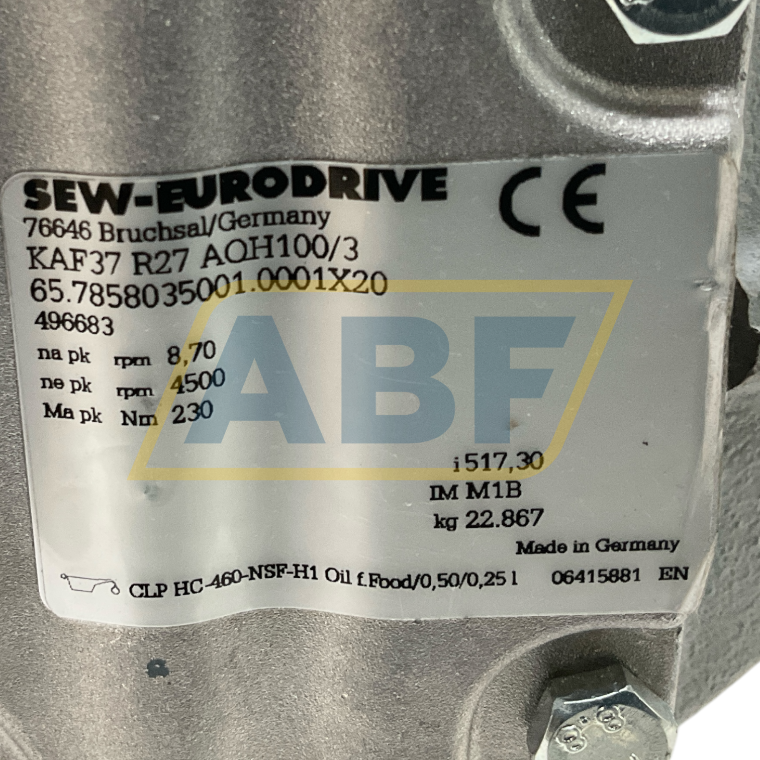 KAF37R27AQH100/3 SEW-EURODRIVE