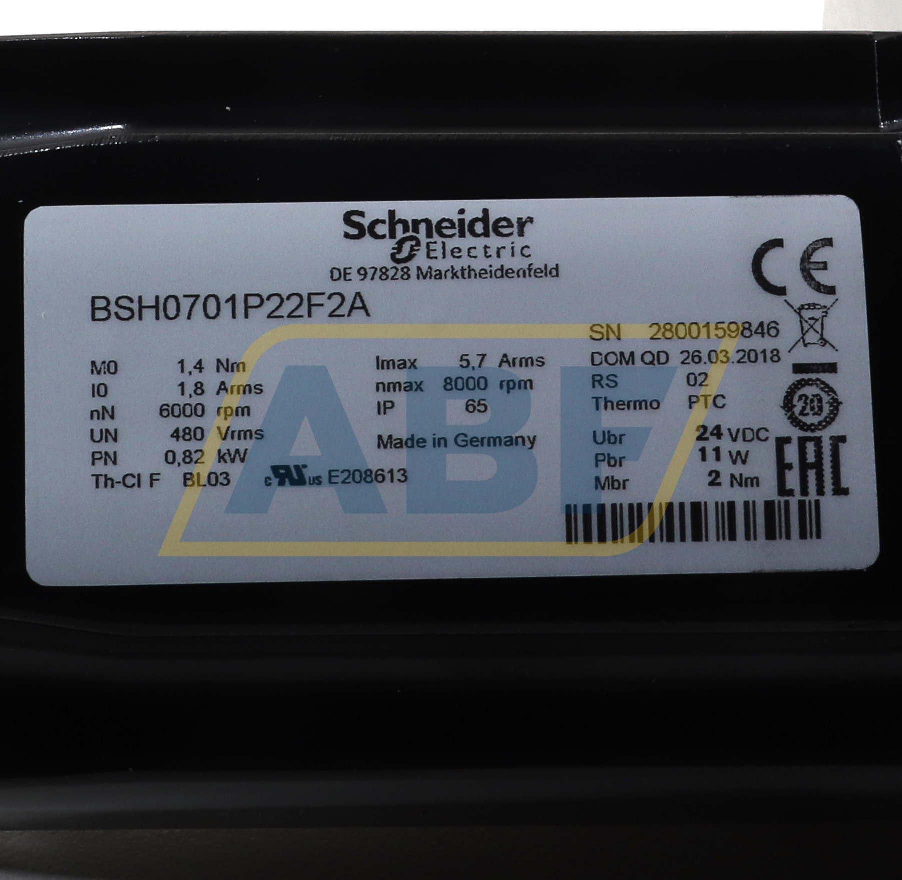BSH0701P22F2A Schneider Electric