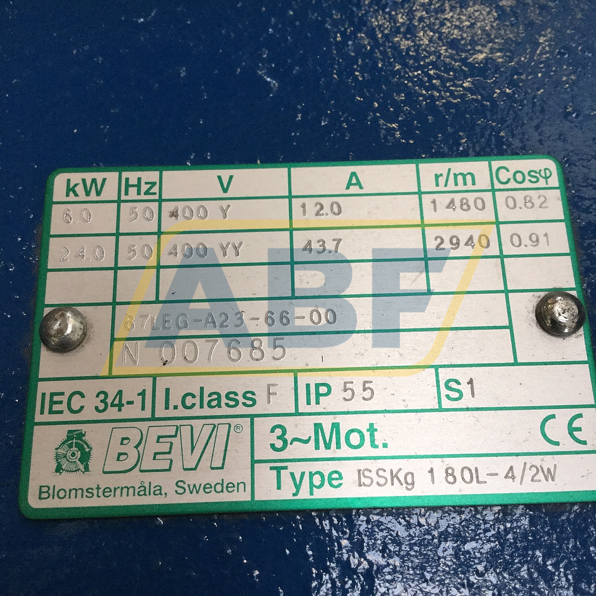 ISSKG180L-4/2W-B5 BEVI