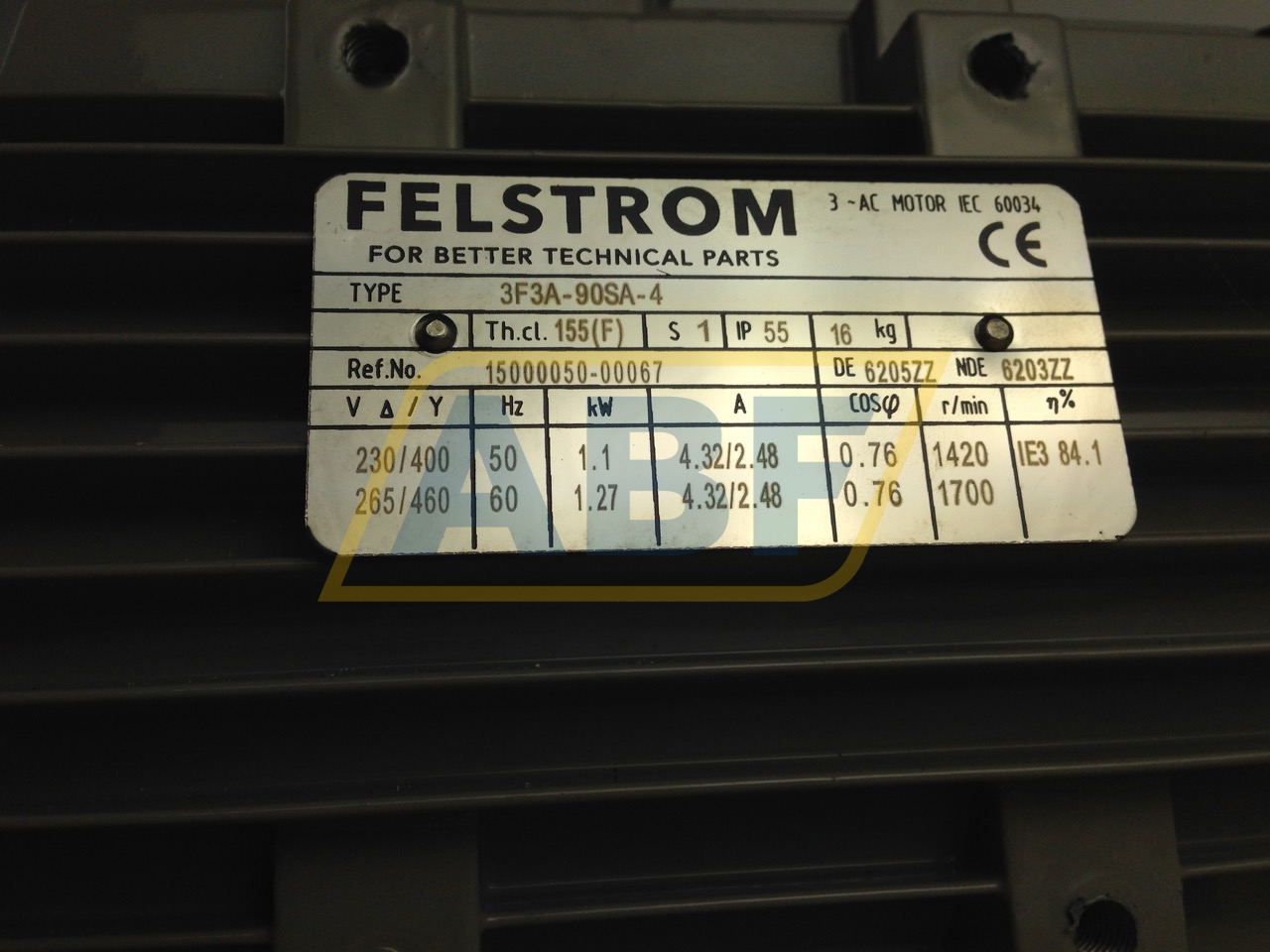 3F3A-90SA-4B3 Felstrom