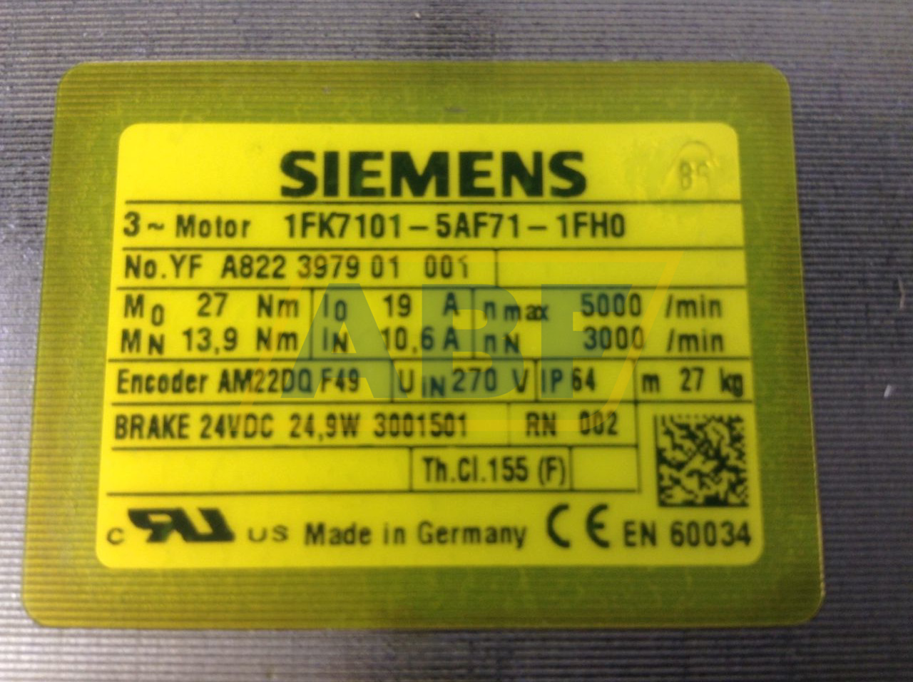 1FK7101-5AF71-1FH0 Siemens