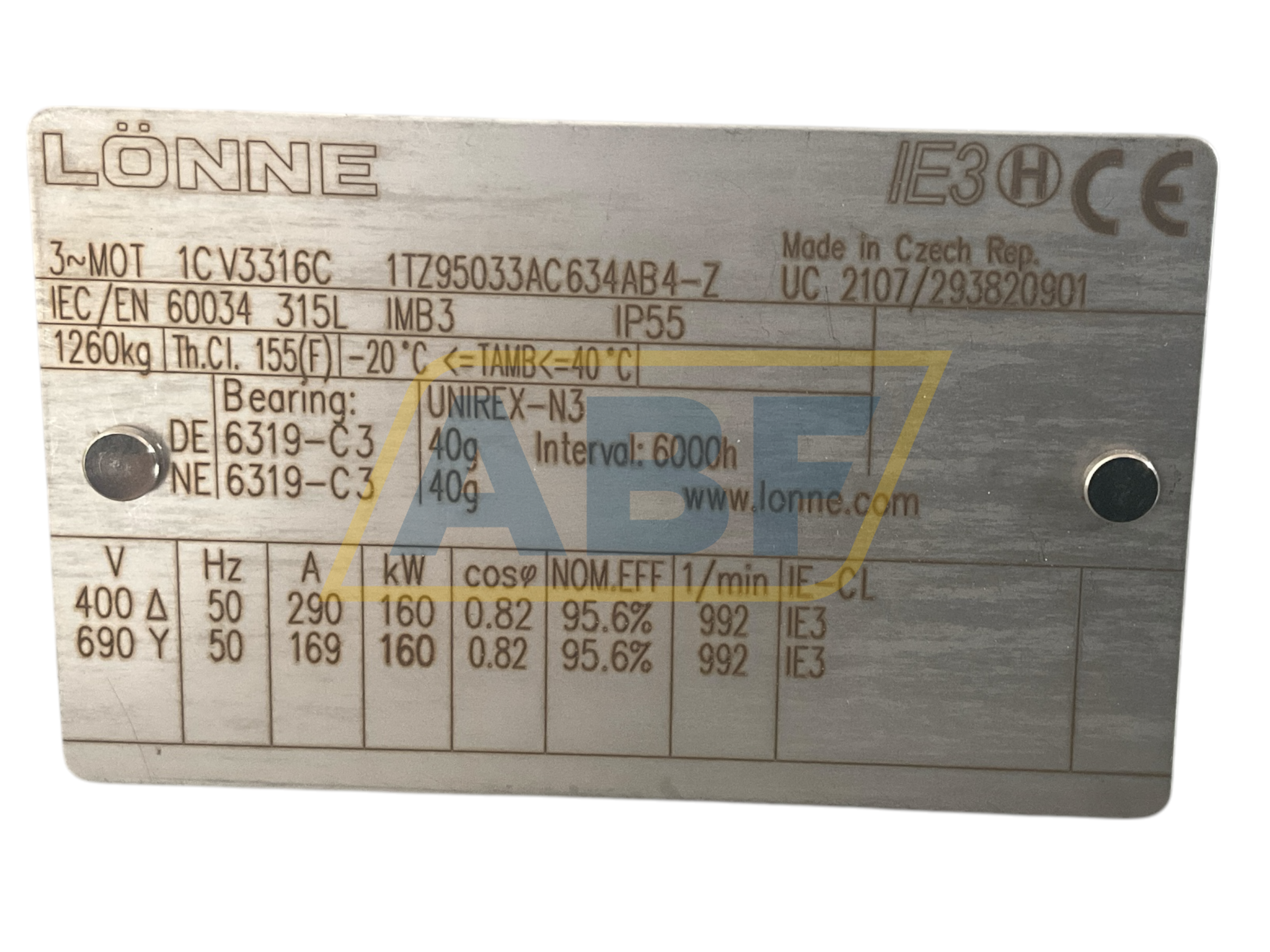 1TZ9503-3AC63-4AB4Z Lönne