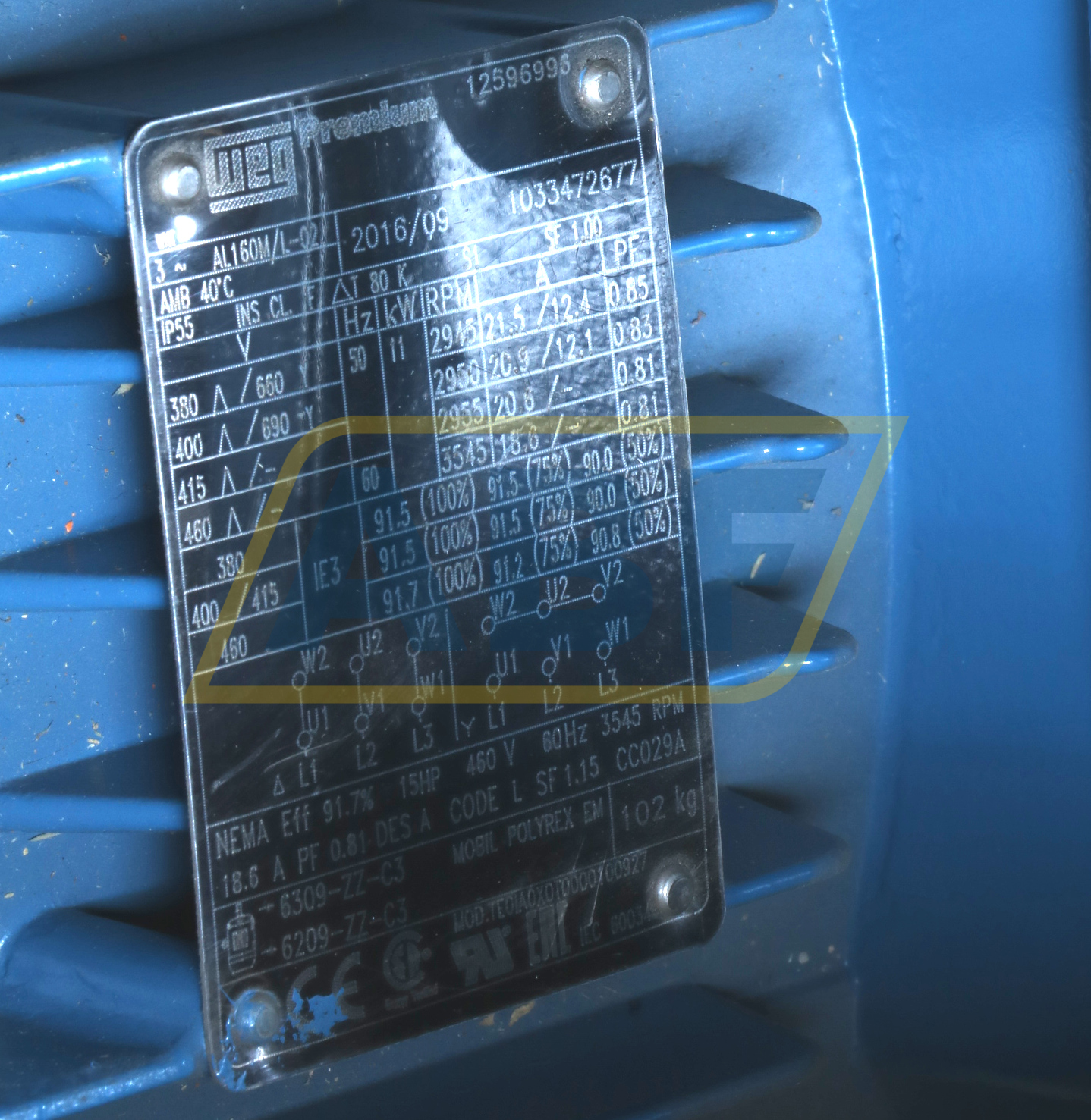 11K32AL3160M/L2B3 WEG