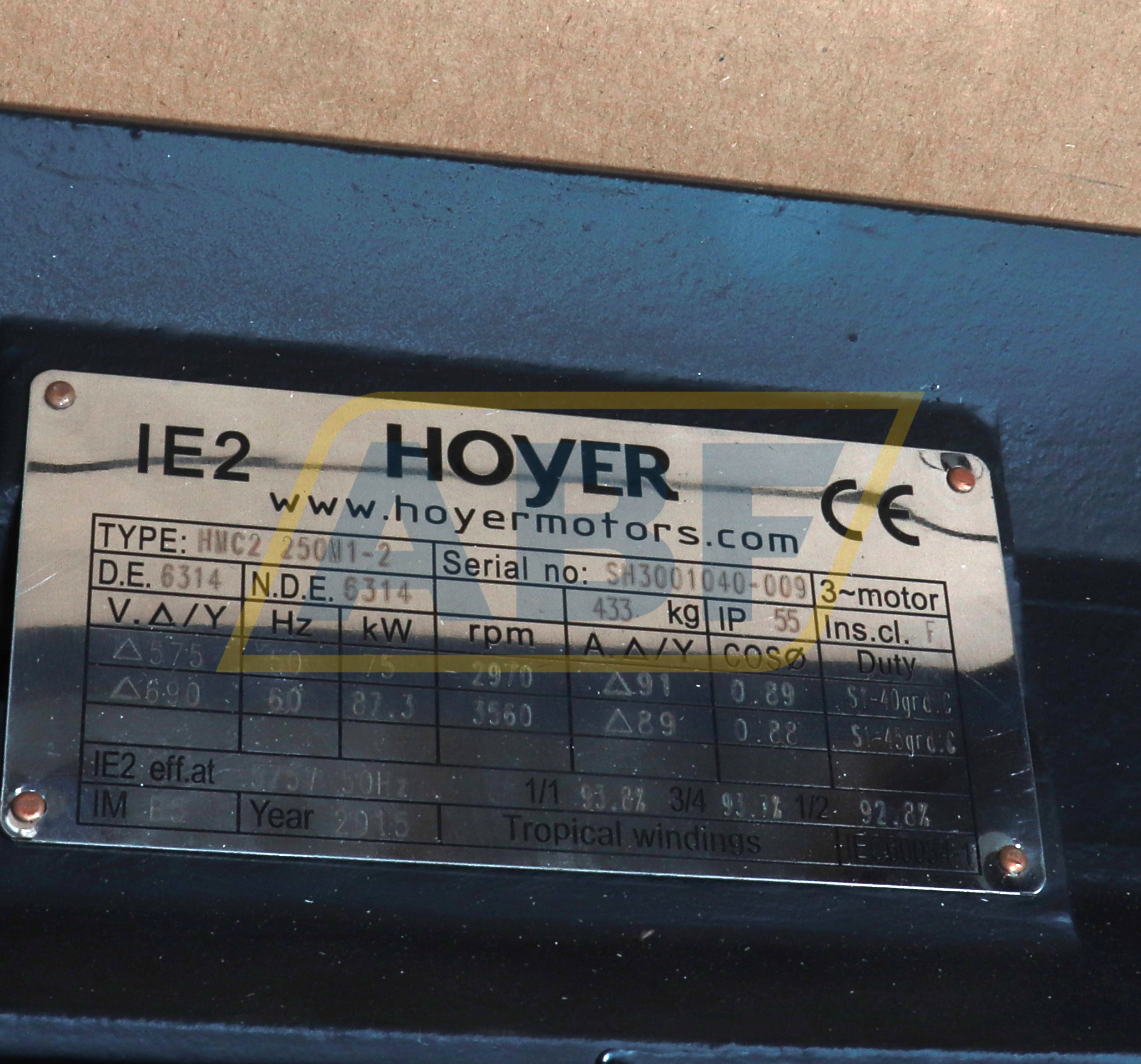 HMC2-250M1-2-B5 Hoyer