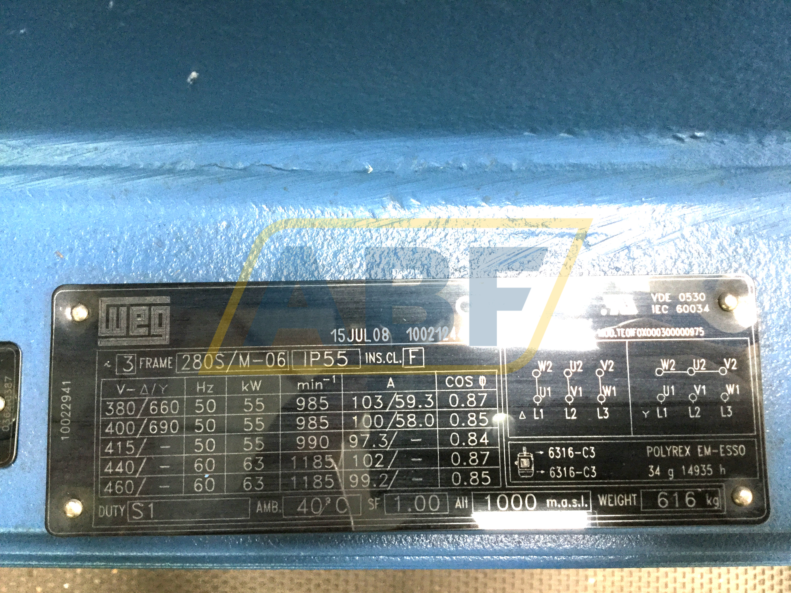 55K32CI0280S/M6B3 WEG