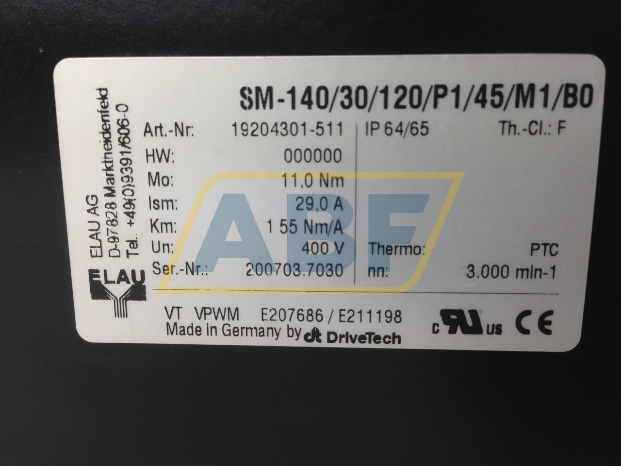 SM-140/30/120/P1/45/M Elau