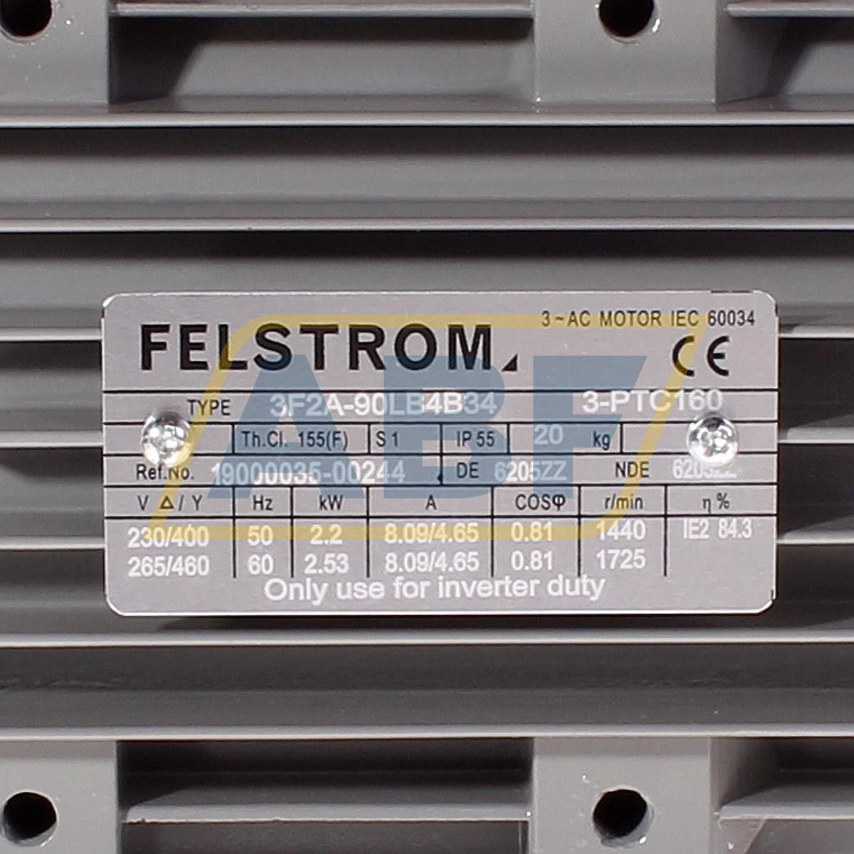 3F2A-90LB-4B34 Felstrom