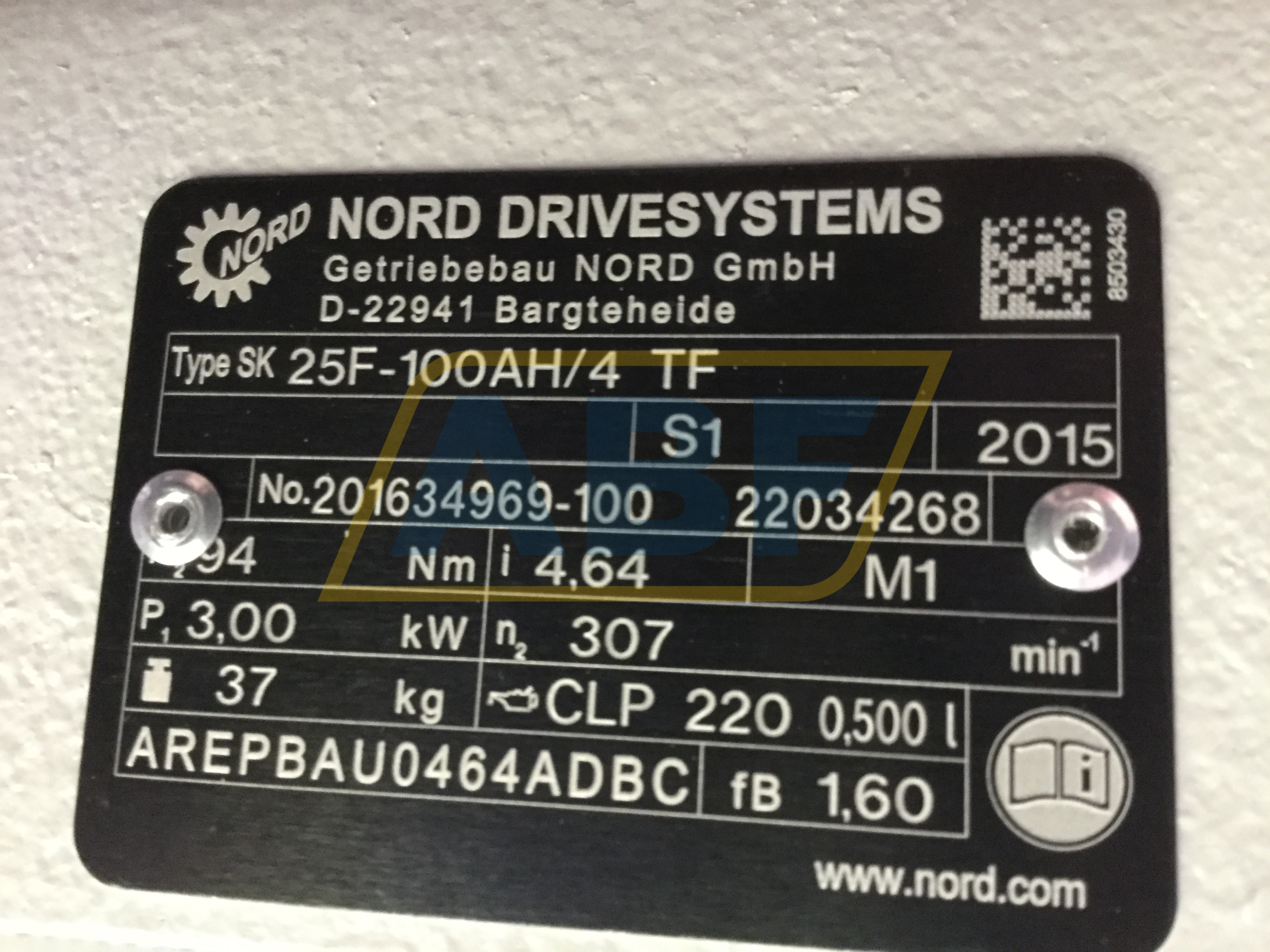SK25F-100AH/4TF Nord Drive Systems