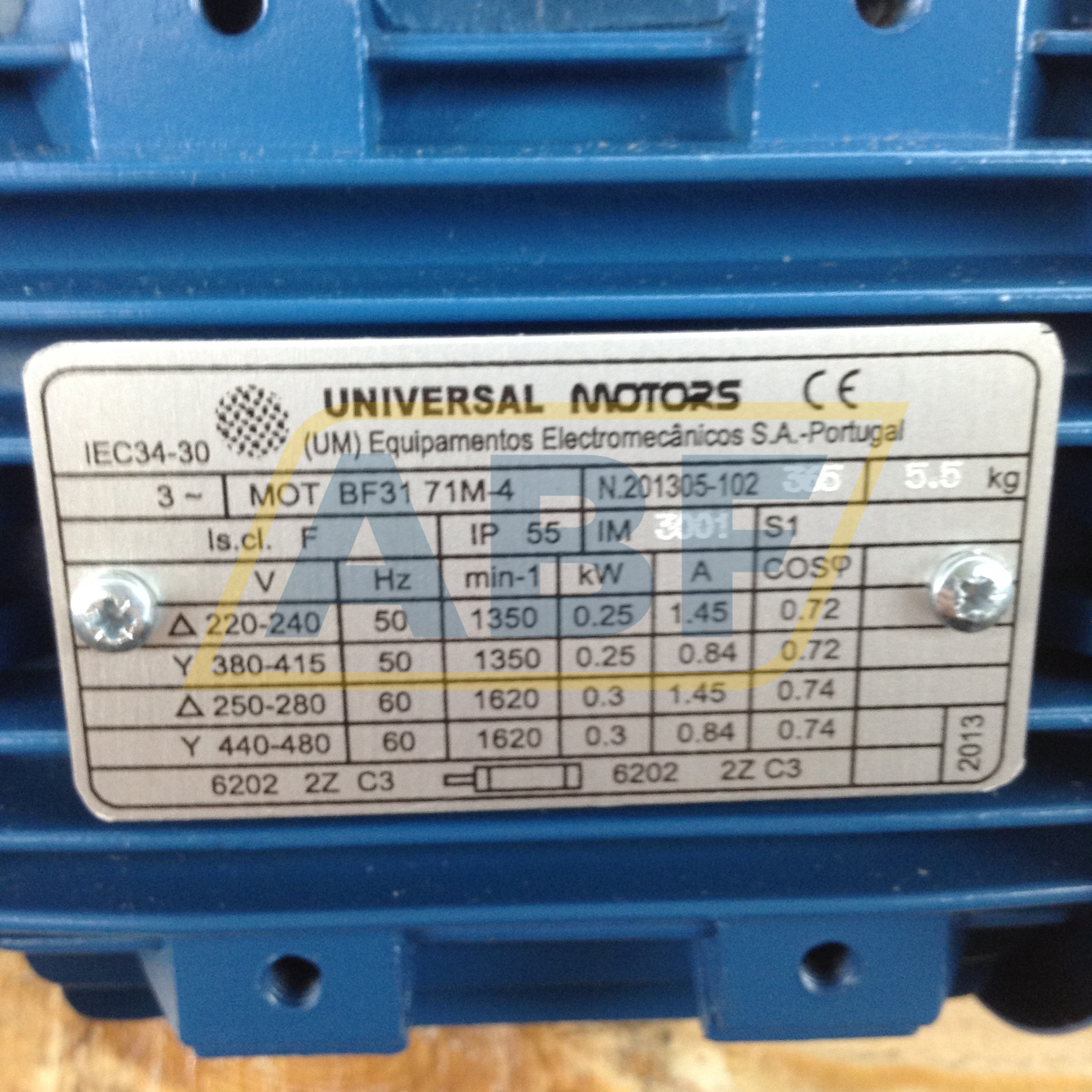 BF3171M-4B5 Universal Motors