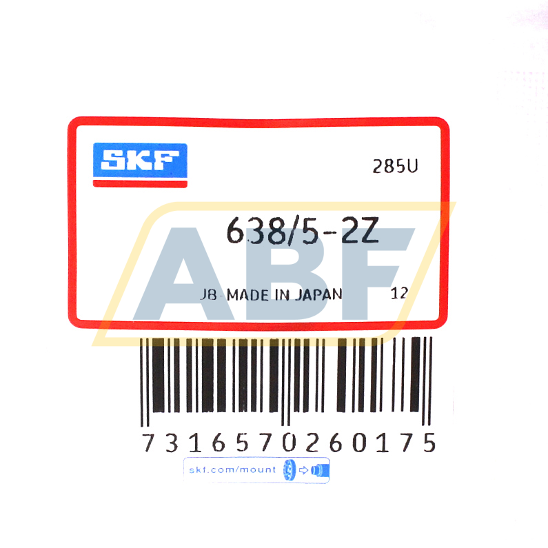 638/5-2Z SKF