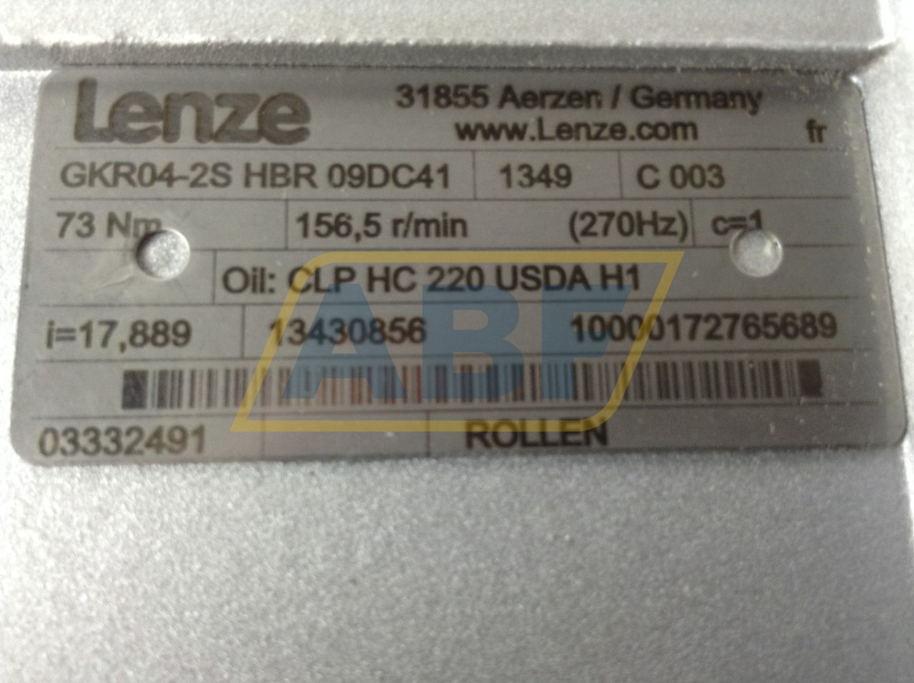 GKR04-2SHBR09DC41 Lenze