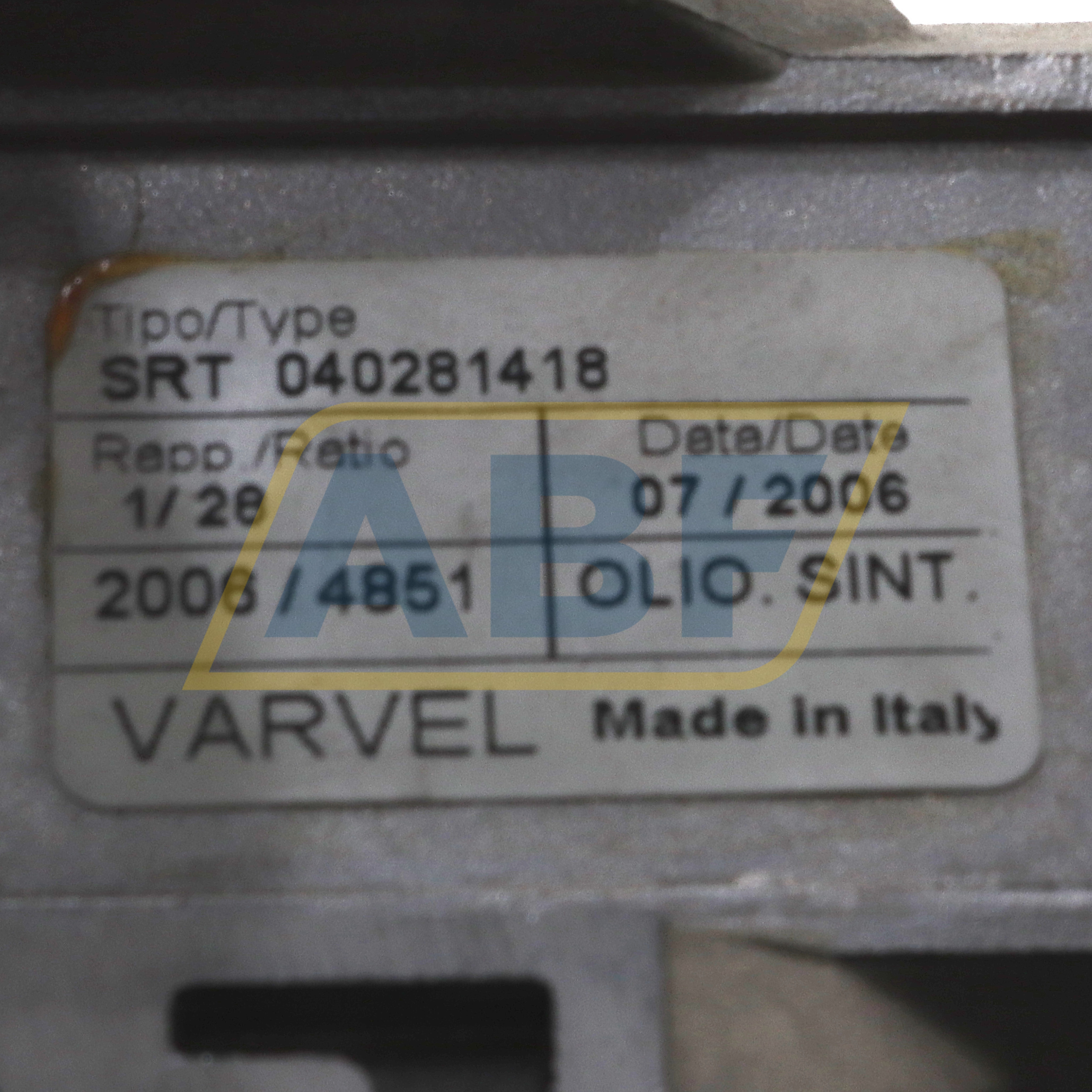 SRT040281418-71B5 Varvel