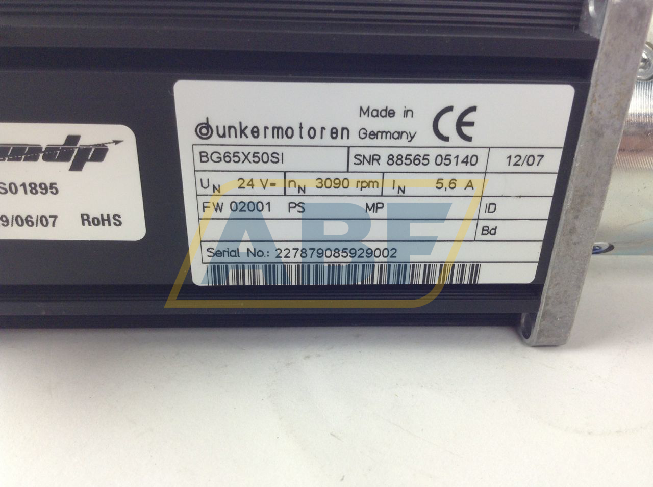 BG65X50SI/PLG52-162/2 Dunkermotoren