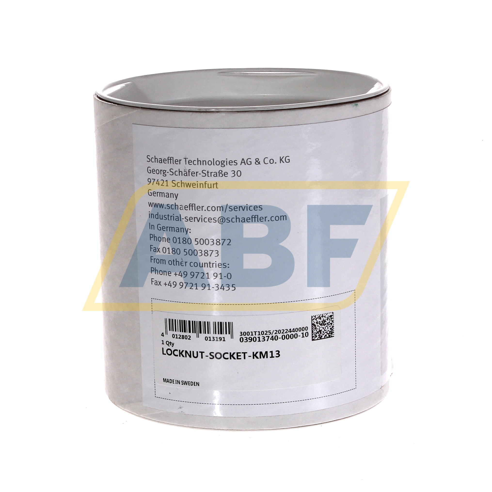 LOCKNUT.SOCKET.KM13 FAG