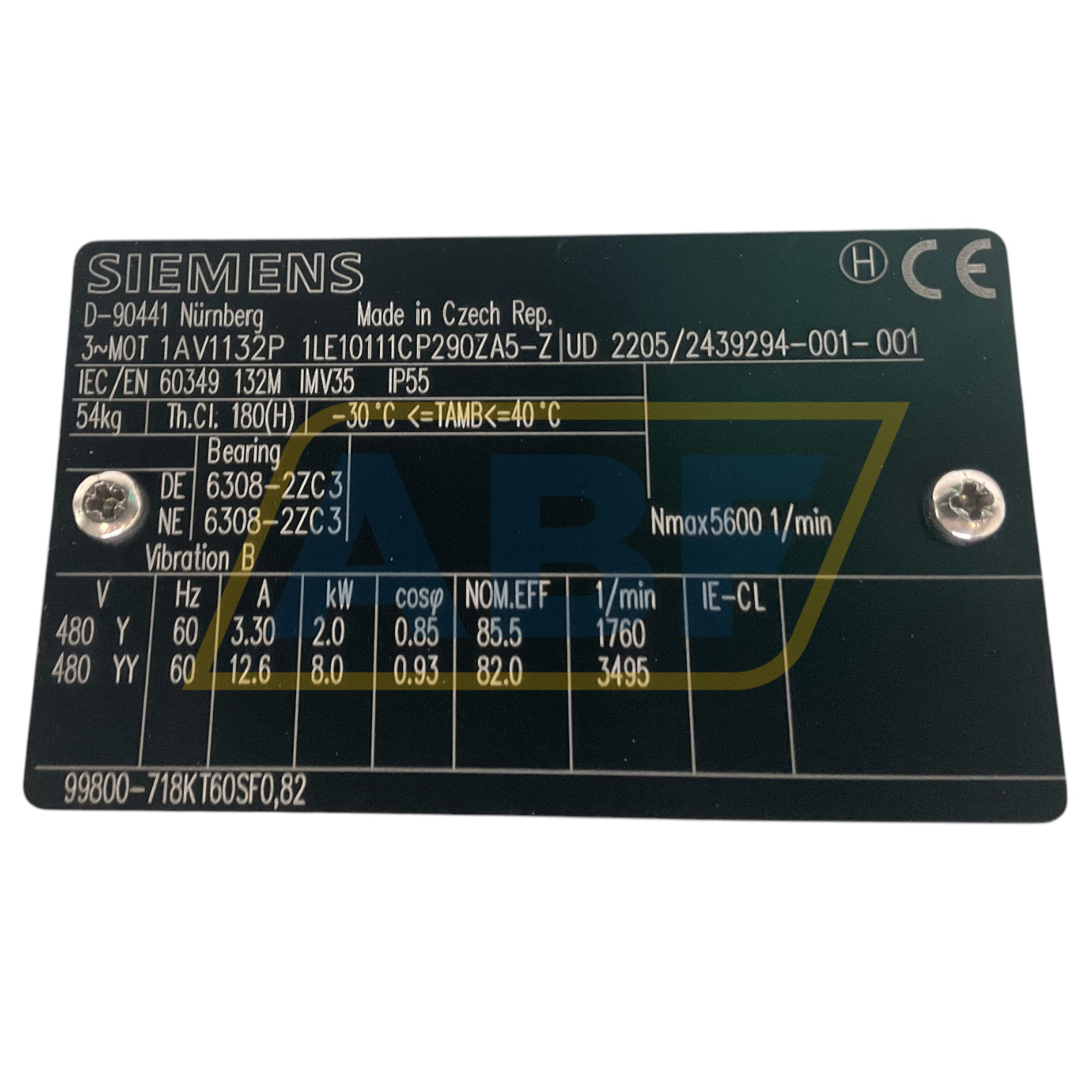 1LE1011-1CP29-0ZA5-Z Siemens