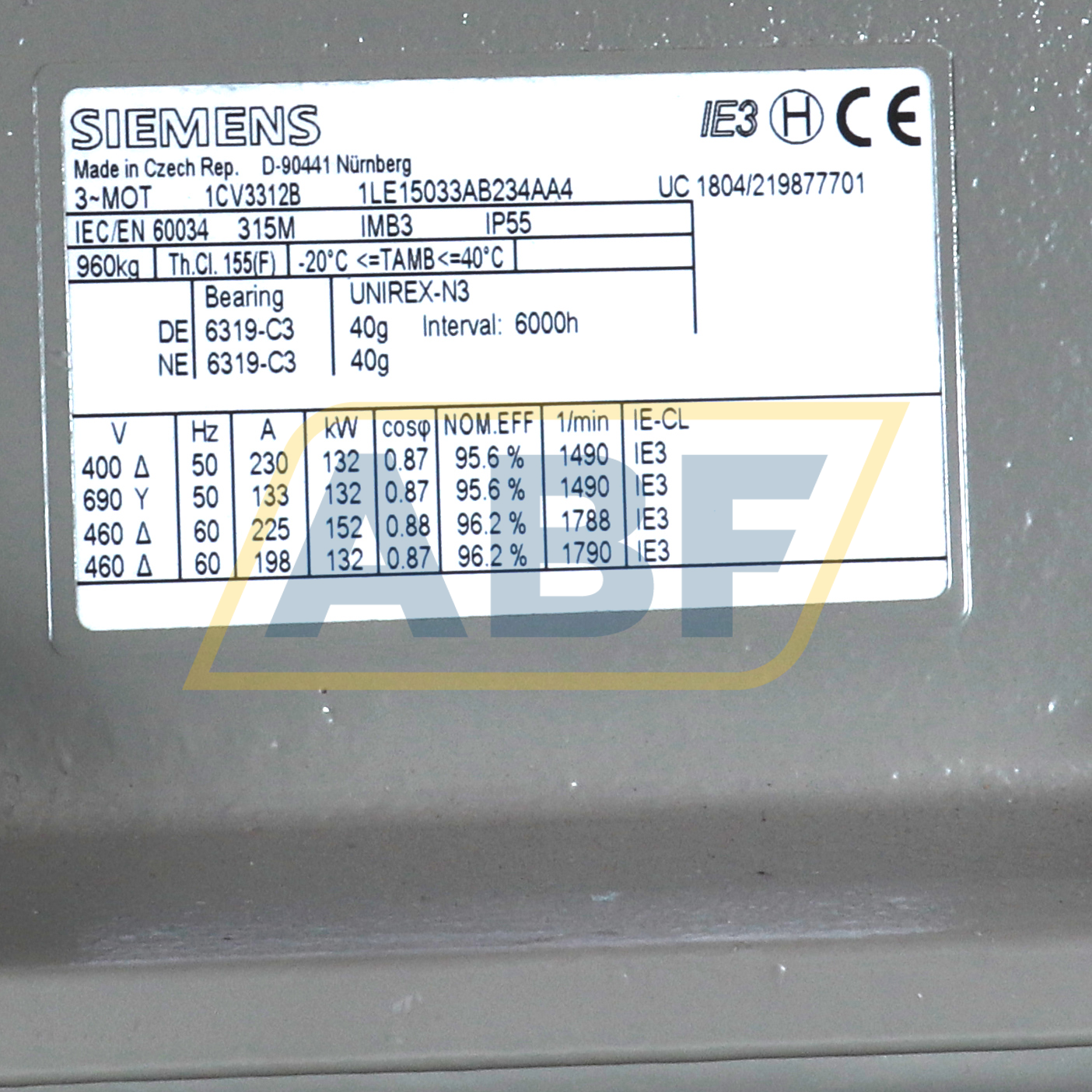 1LE1503-3AB23-4AA4 Siemens