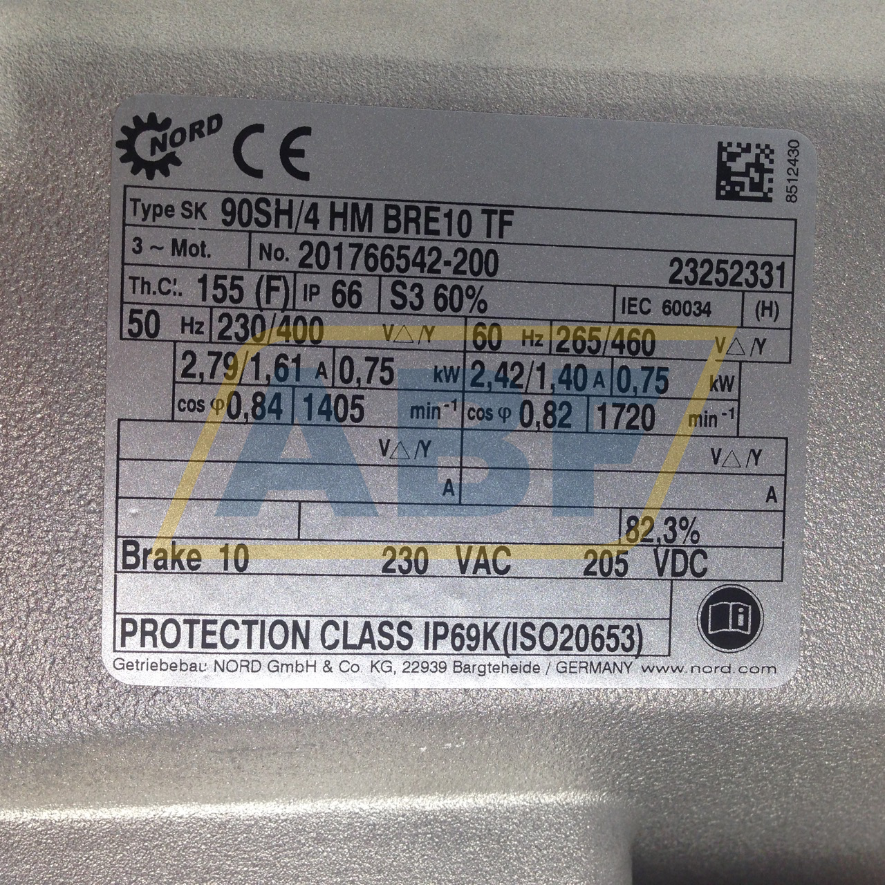 SK1SMI75AZ-90SH/4BR60 Nord Drive Systems