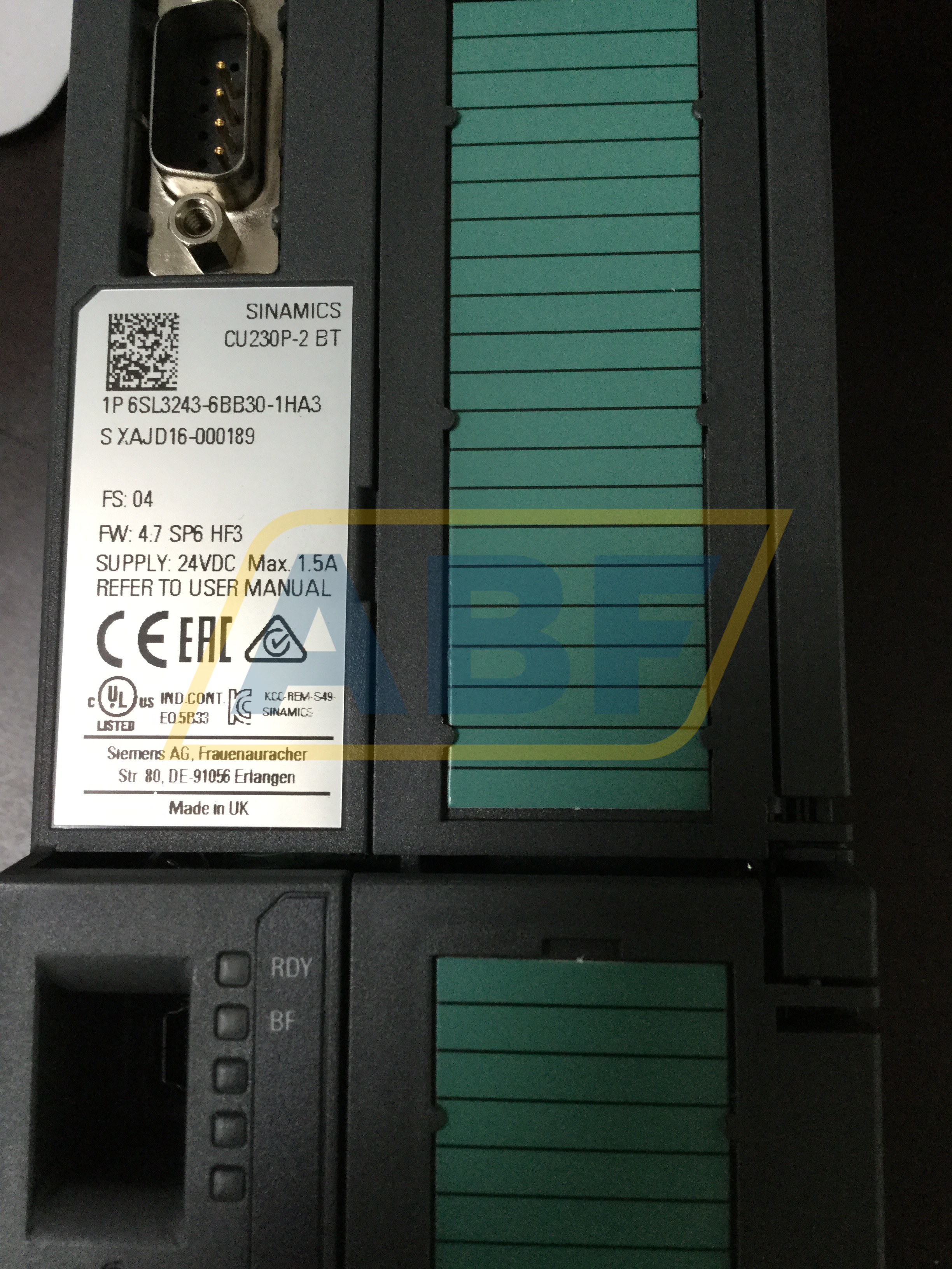 6SL3223-0DE25-5AG1 Siemens