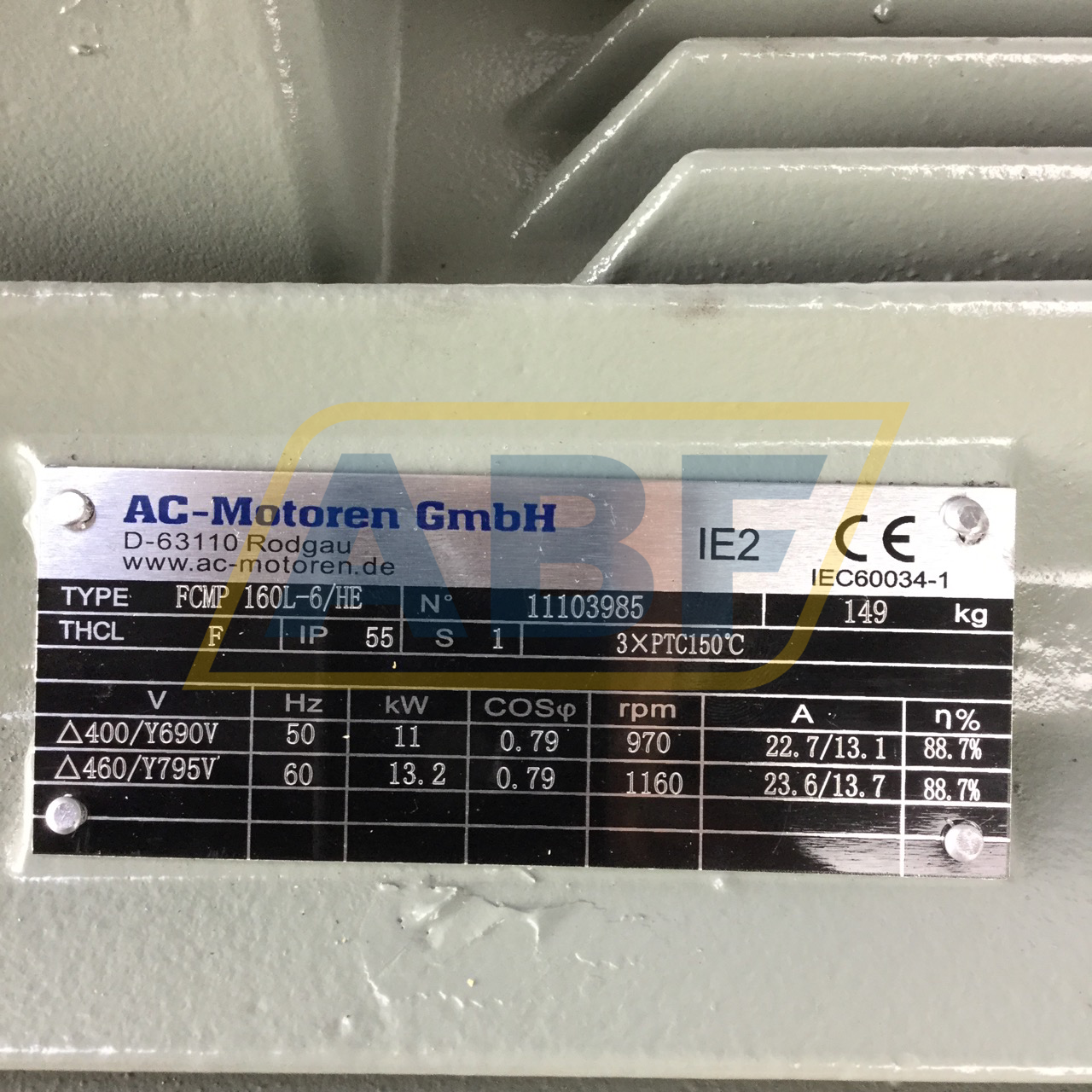 FCMP160L-6/HEB35 AC-Motoren GmbH