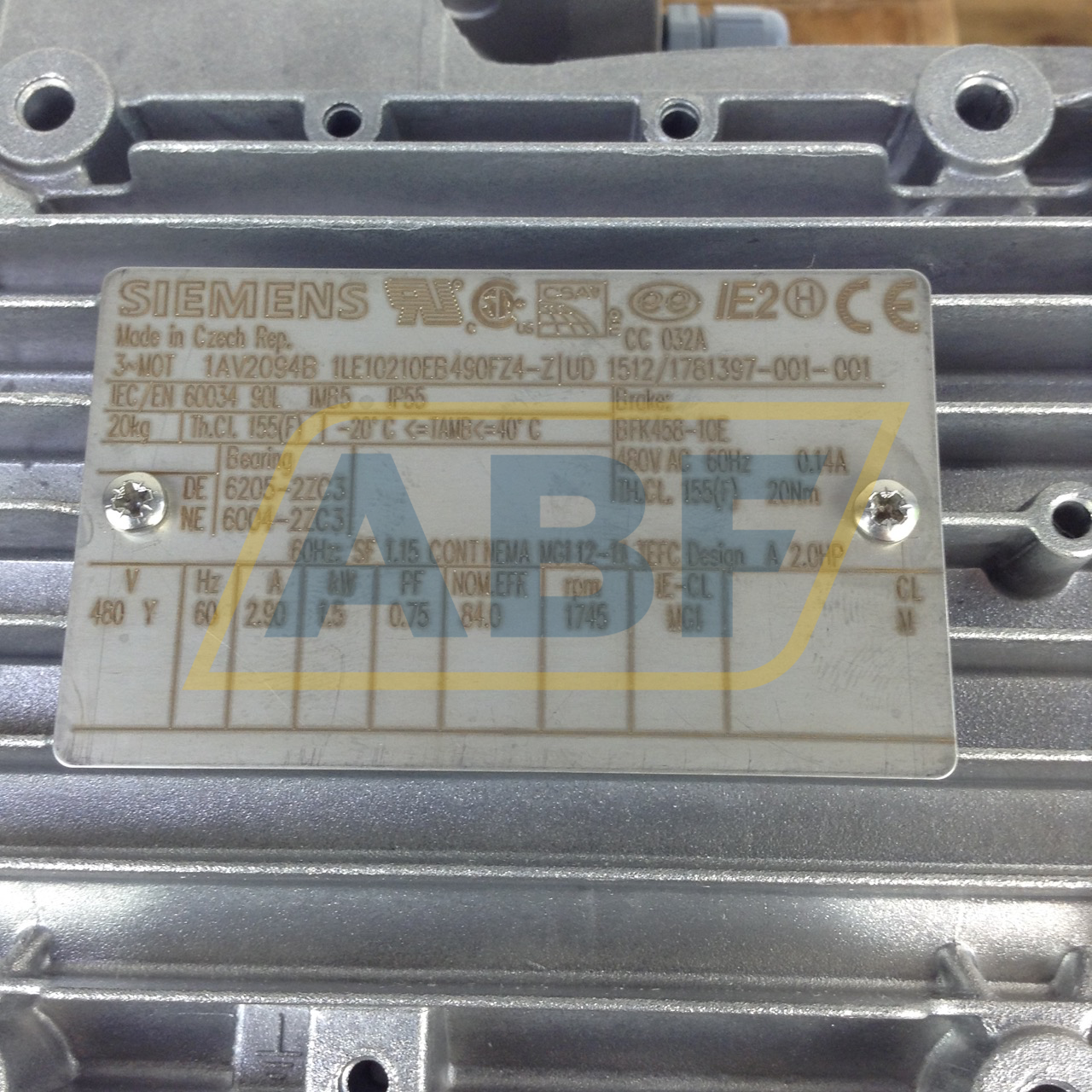 1LE1021-0EB49-0FZ4-Z Siemens