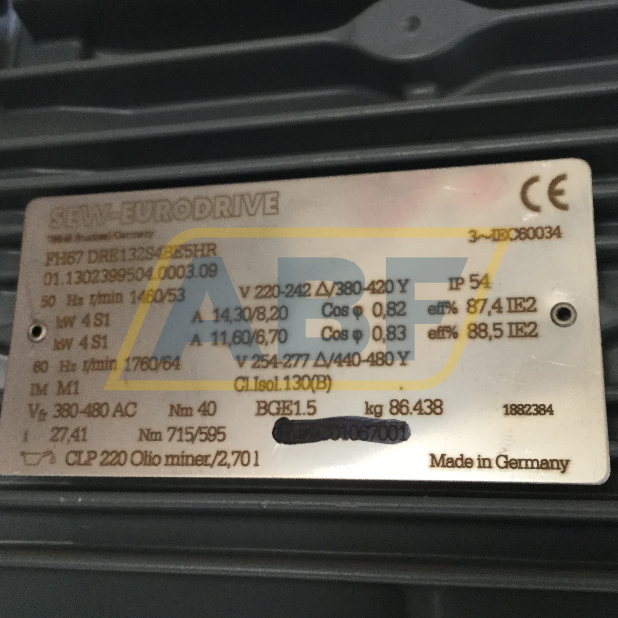 FH67DRE132S4BE5HR-I27 SEW-EURODRIVE