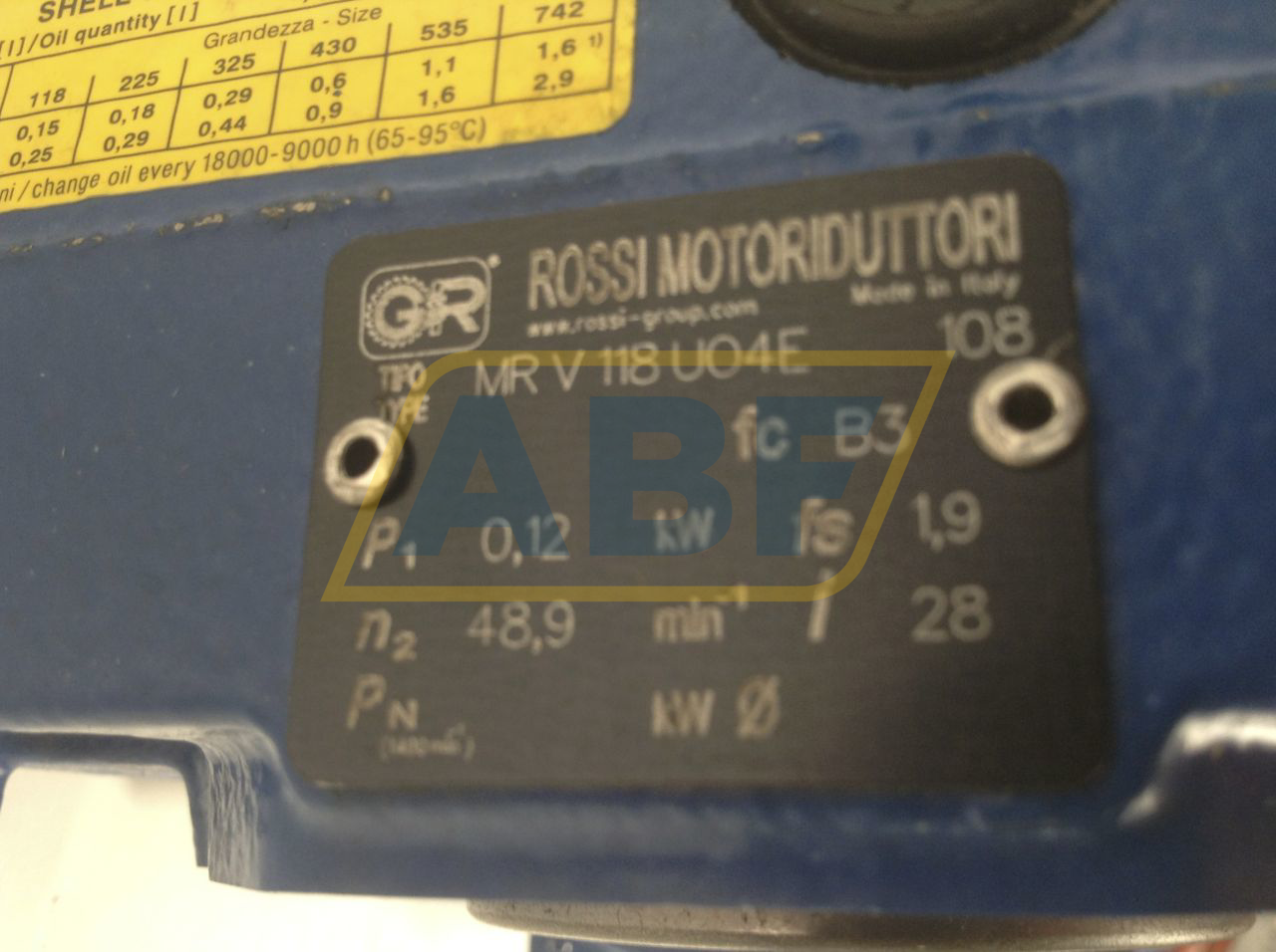 MRV118UO4E-F063B4B14/ Rossi