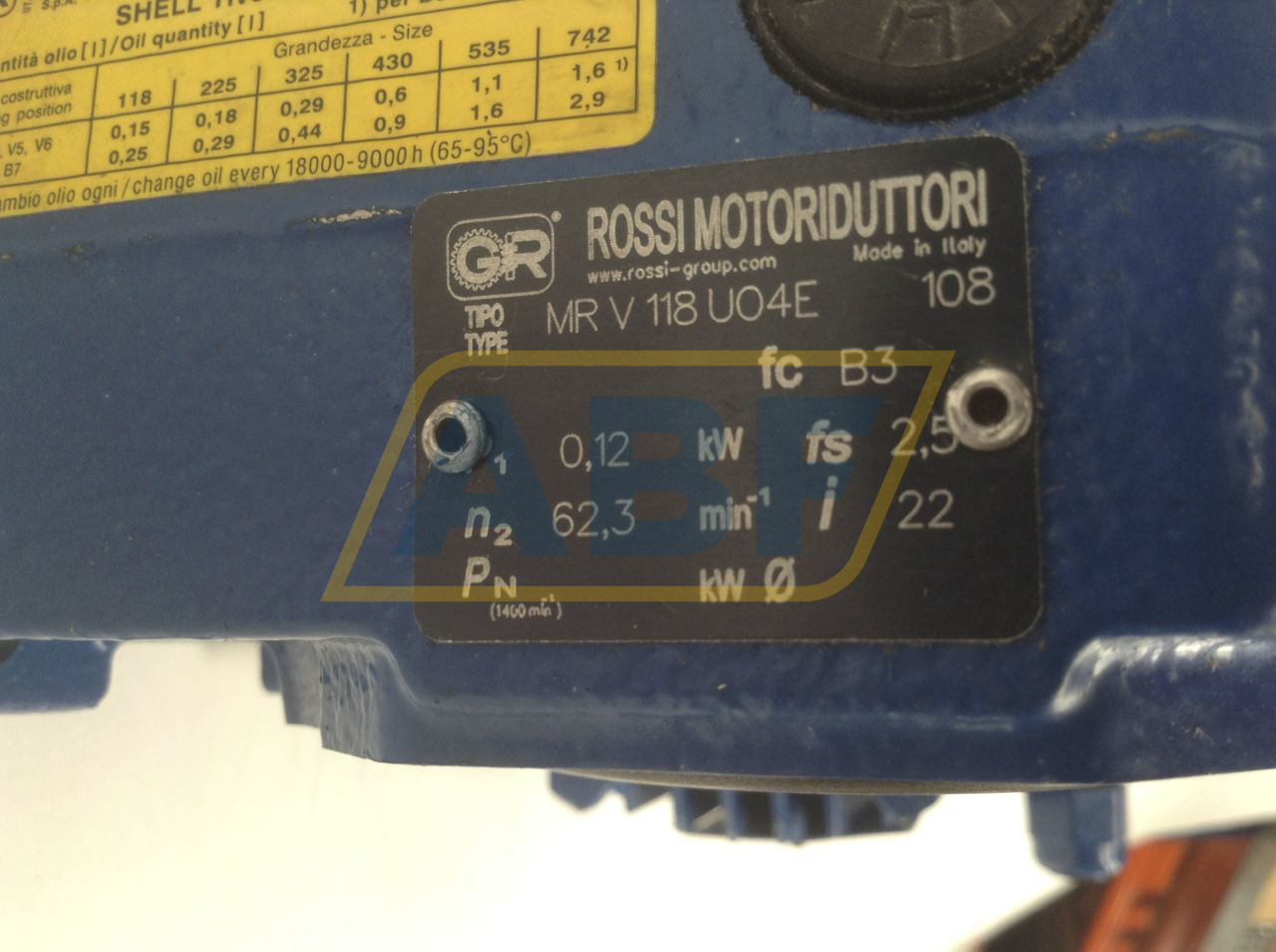 MRV118UO4E-F063A4B14/ Rossi