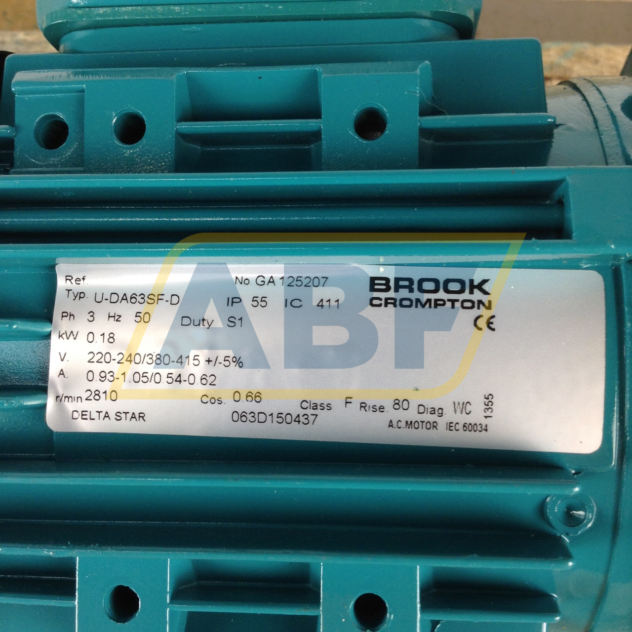 U-DA63SF-D-2PB5 Brook Crompton