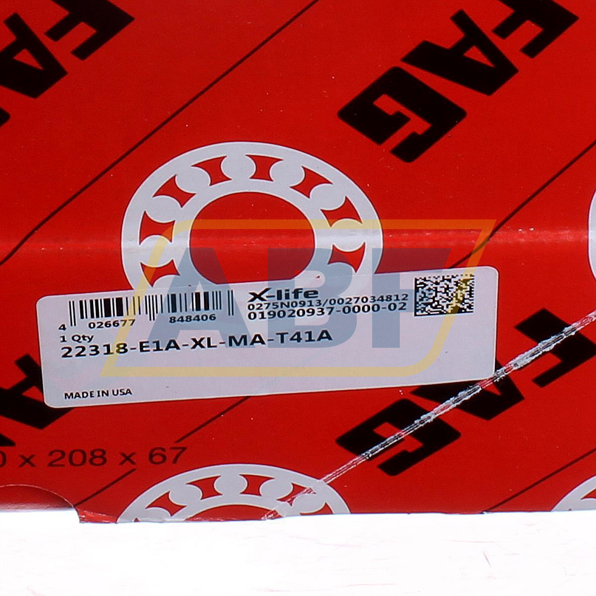 22318-E1A-XL-MA-T41A FAG