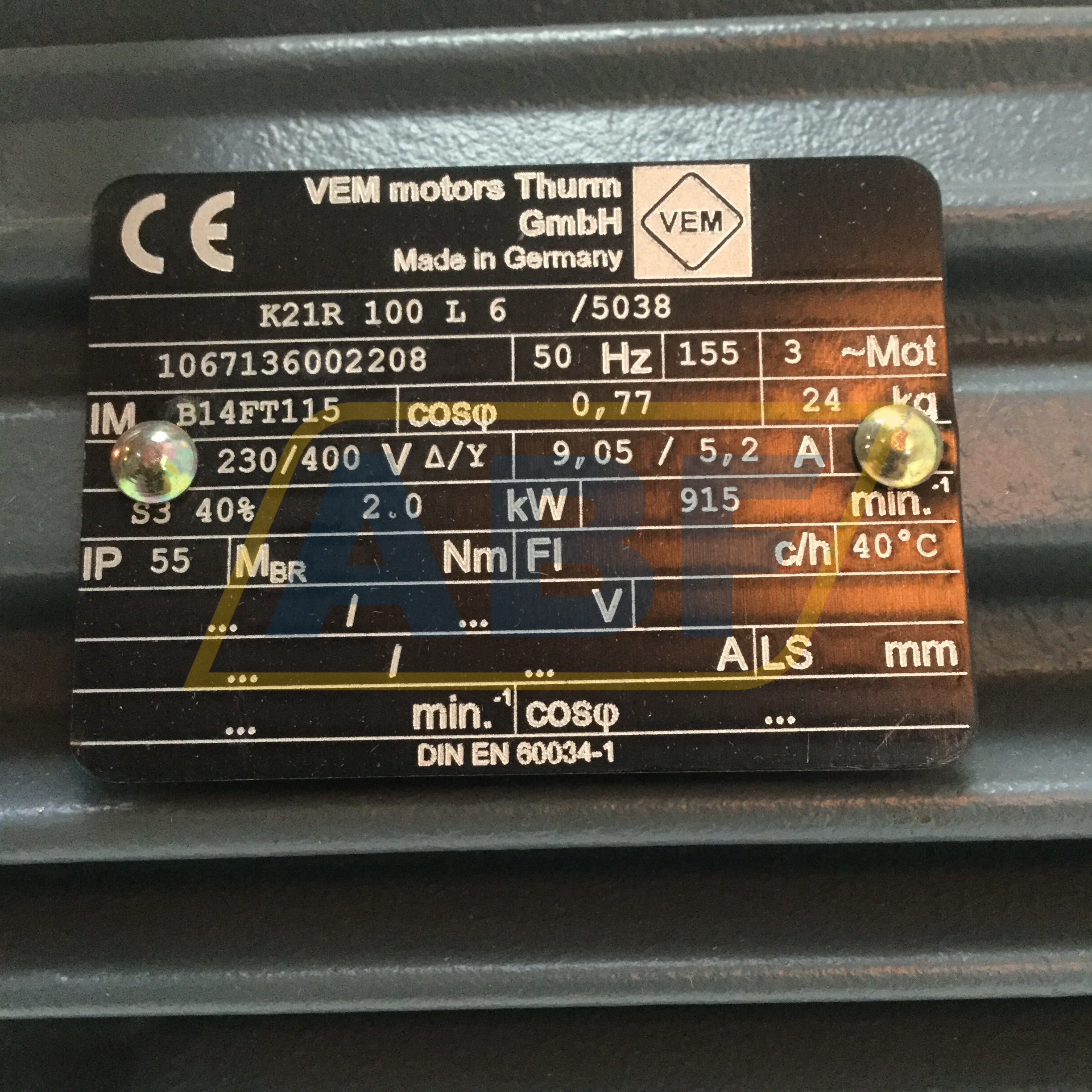 K21R100L6/5038B14 VEM