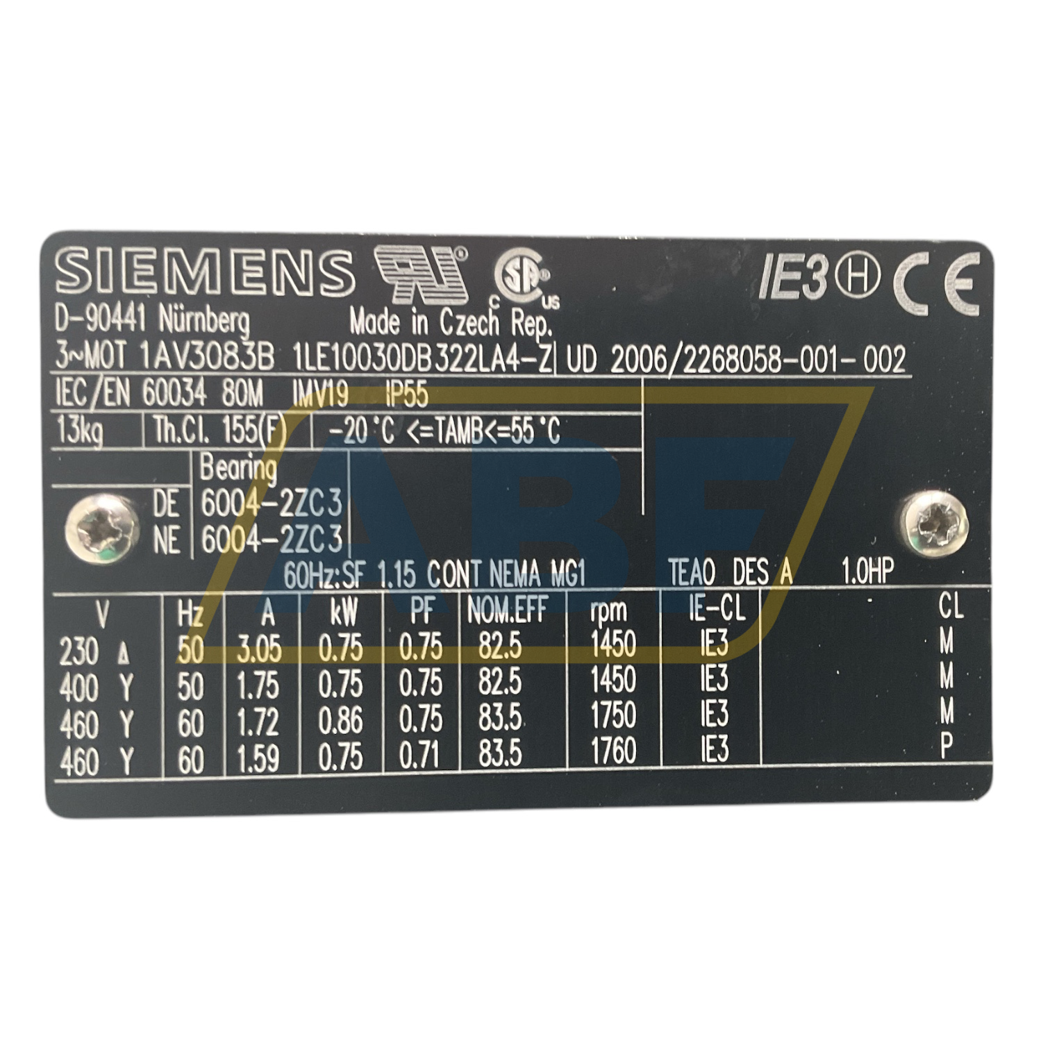 1LE1003-0DB32-2LA4-Z Siemens