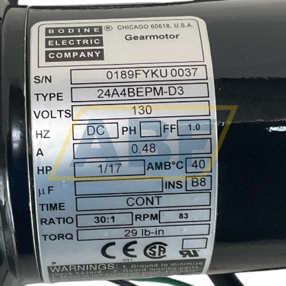 24A4BEPM-D3-I30 Bodine