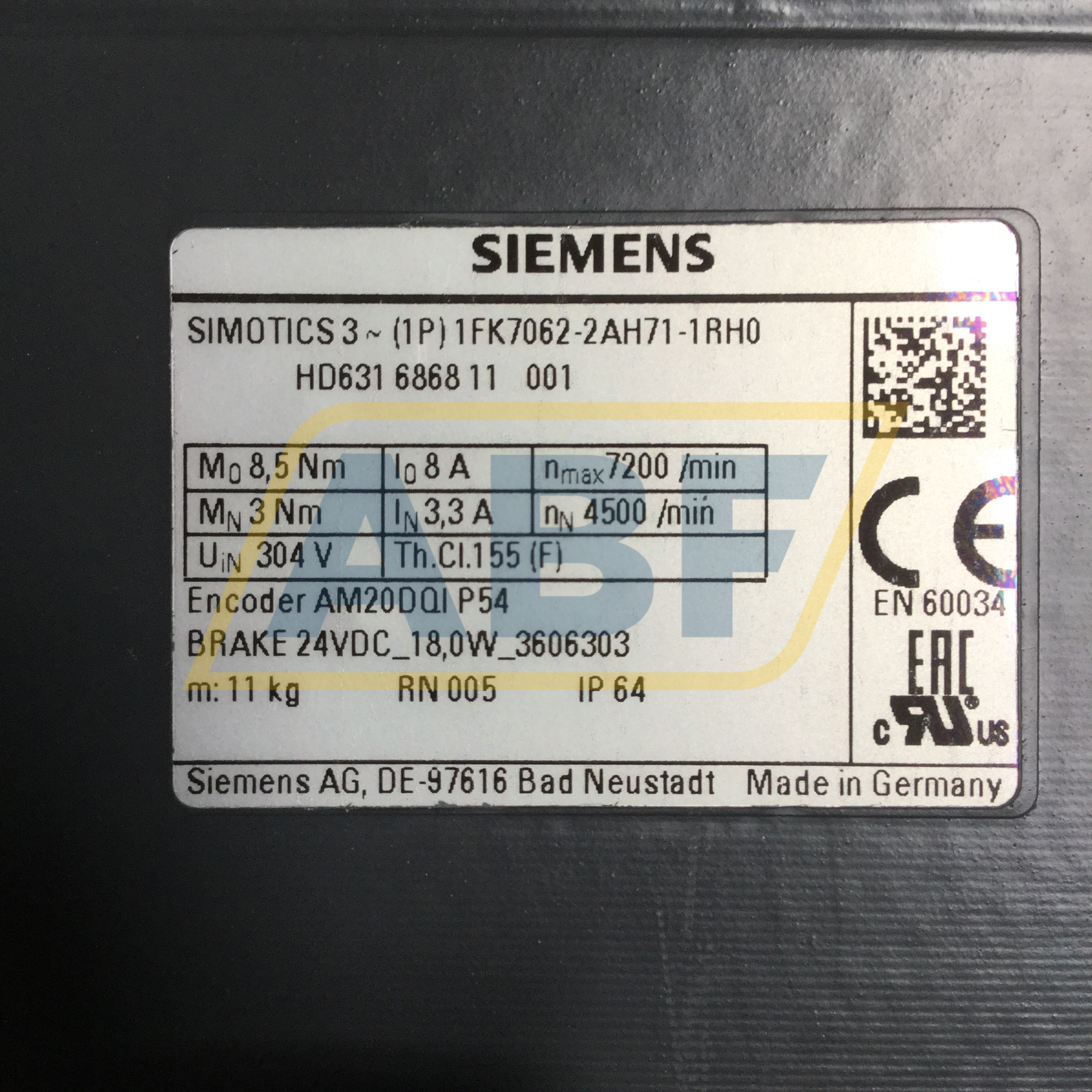1FK7062-2AH71-1RH0 Siemens