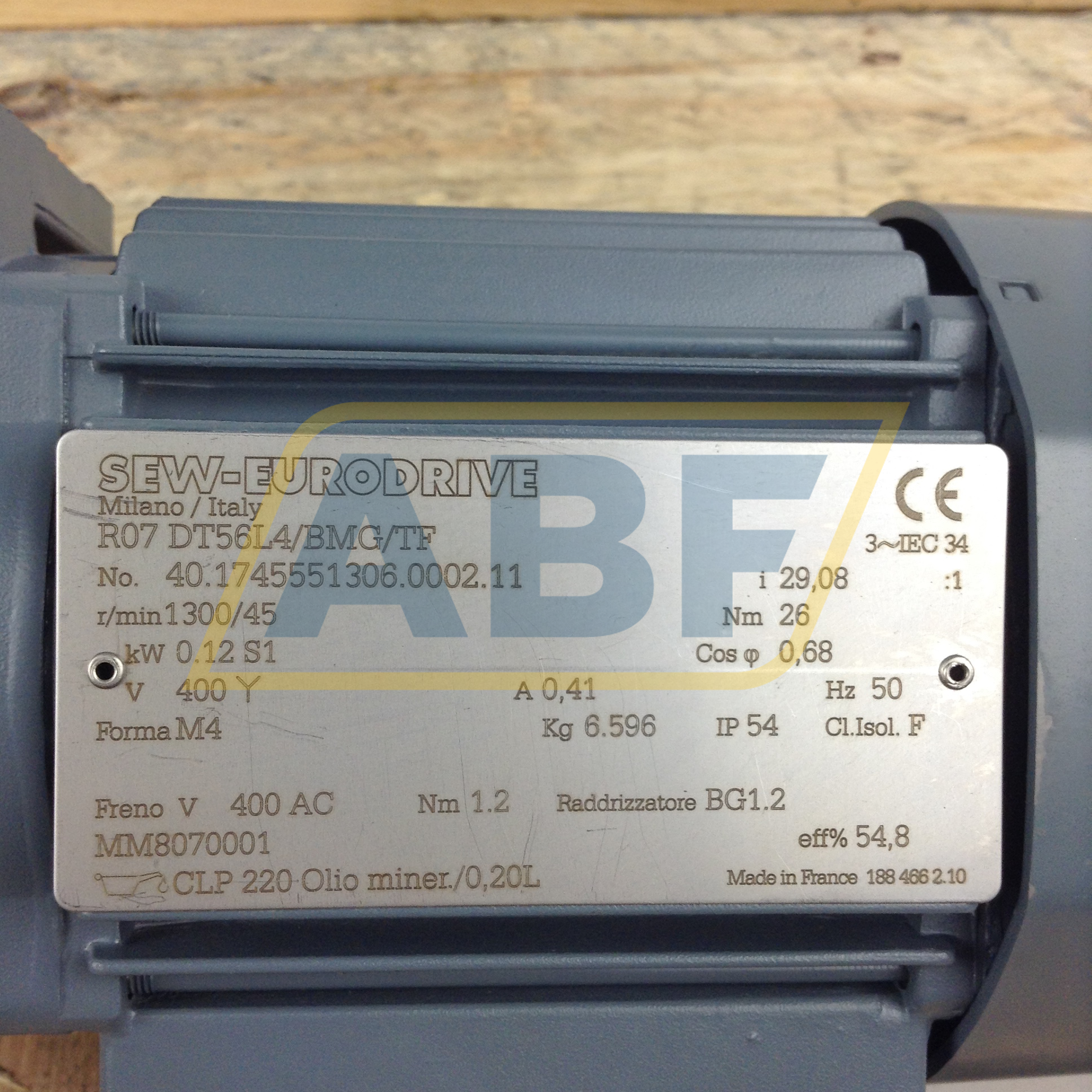 R07DT56L4/BMG/TF SEW-EURODRIVE