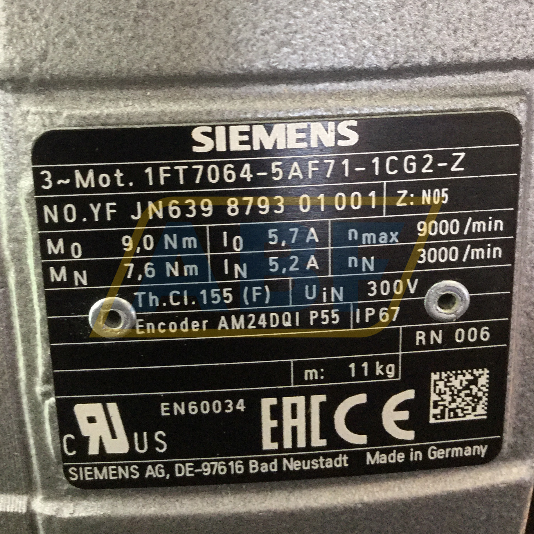 1FT7064-5AF71-1CG2-Z N05 Siemens