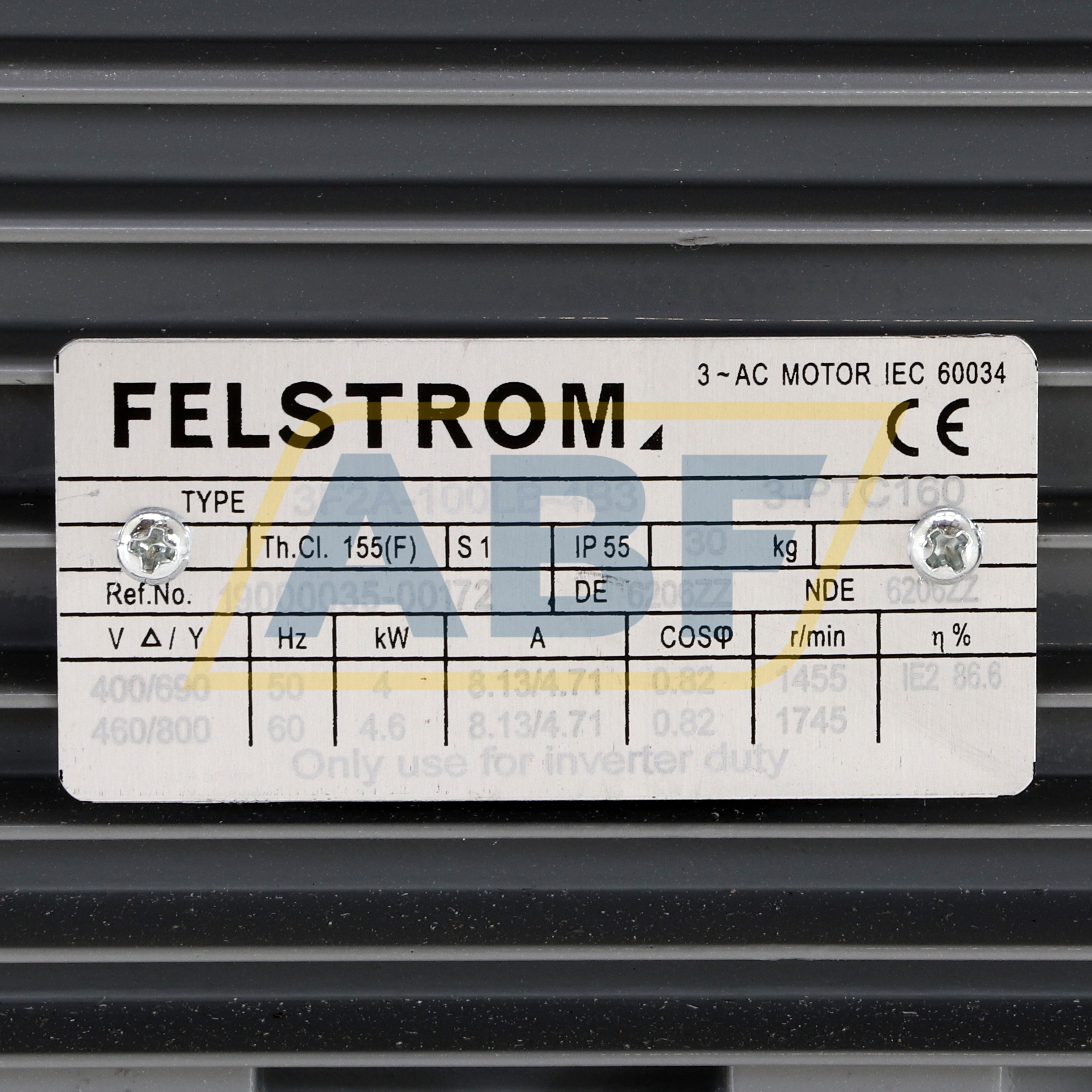 3F2A-100LB-4B3 Felstrom