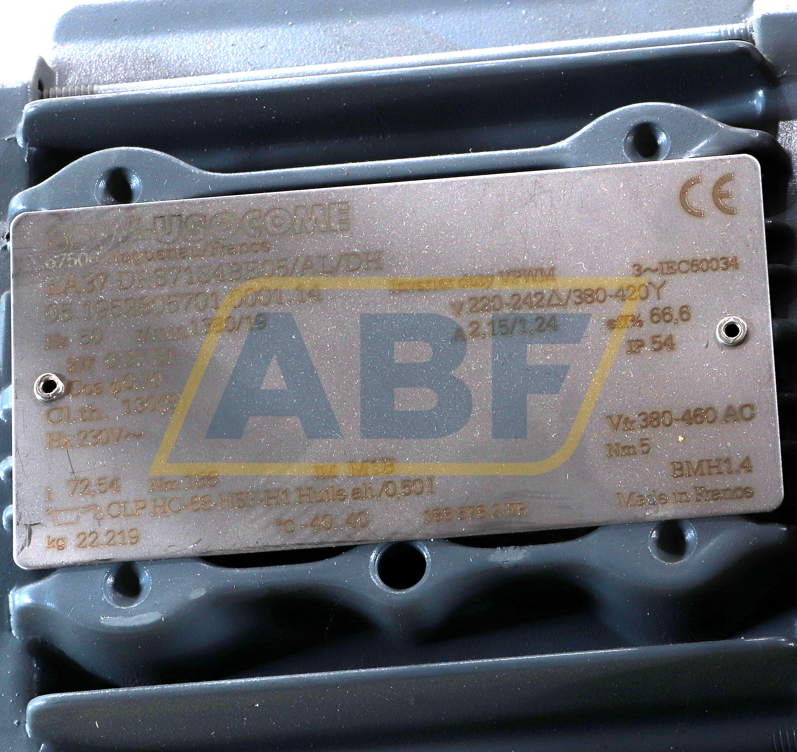 KA37/DRS71S4BE05ALDH SEW-EURODRIVE