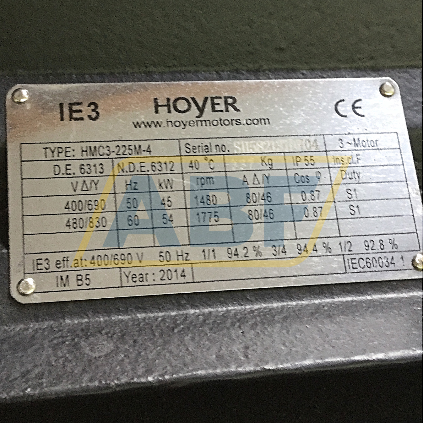 HMC3-225M-4-B5 Hoyer