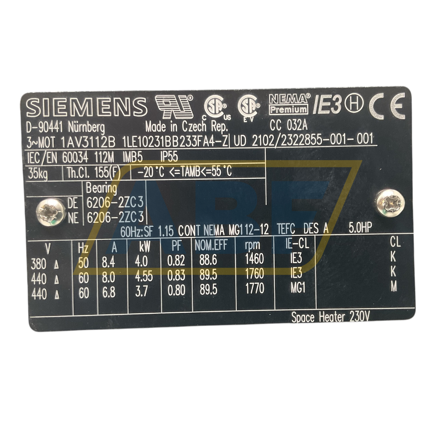 1LE1023-1BB23-3FA4-Z Siemens