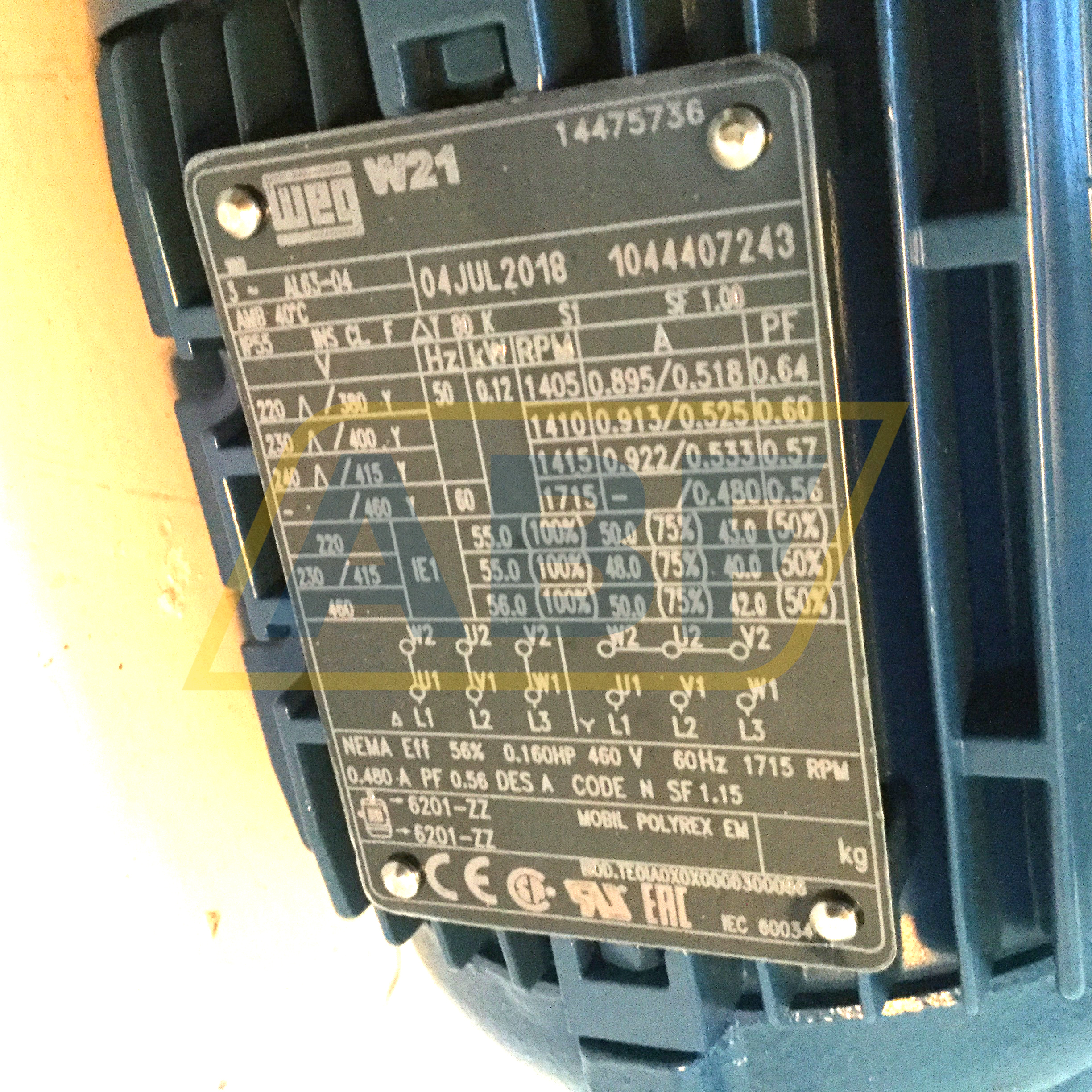 0.12K31AL1634B14 WEG