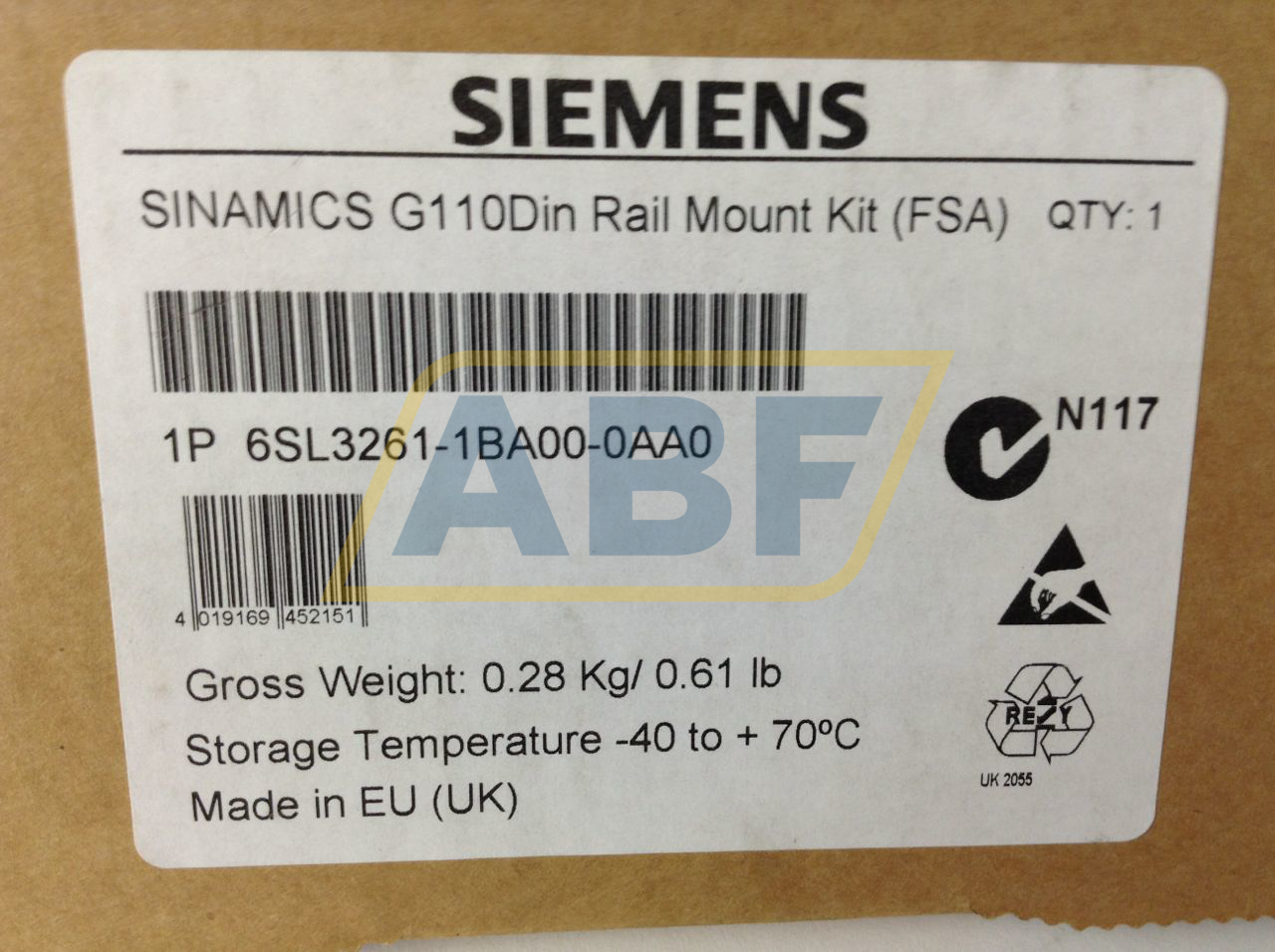 6SL3261-1BA00-0AA0 Siemens