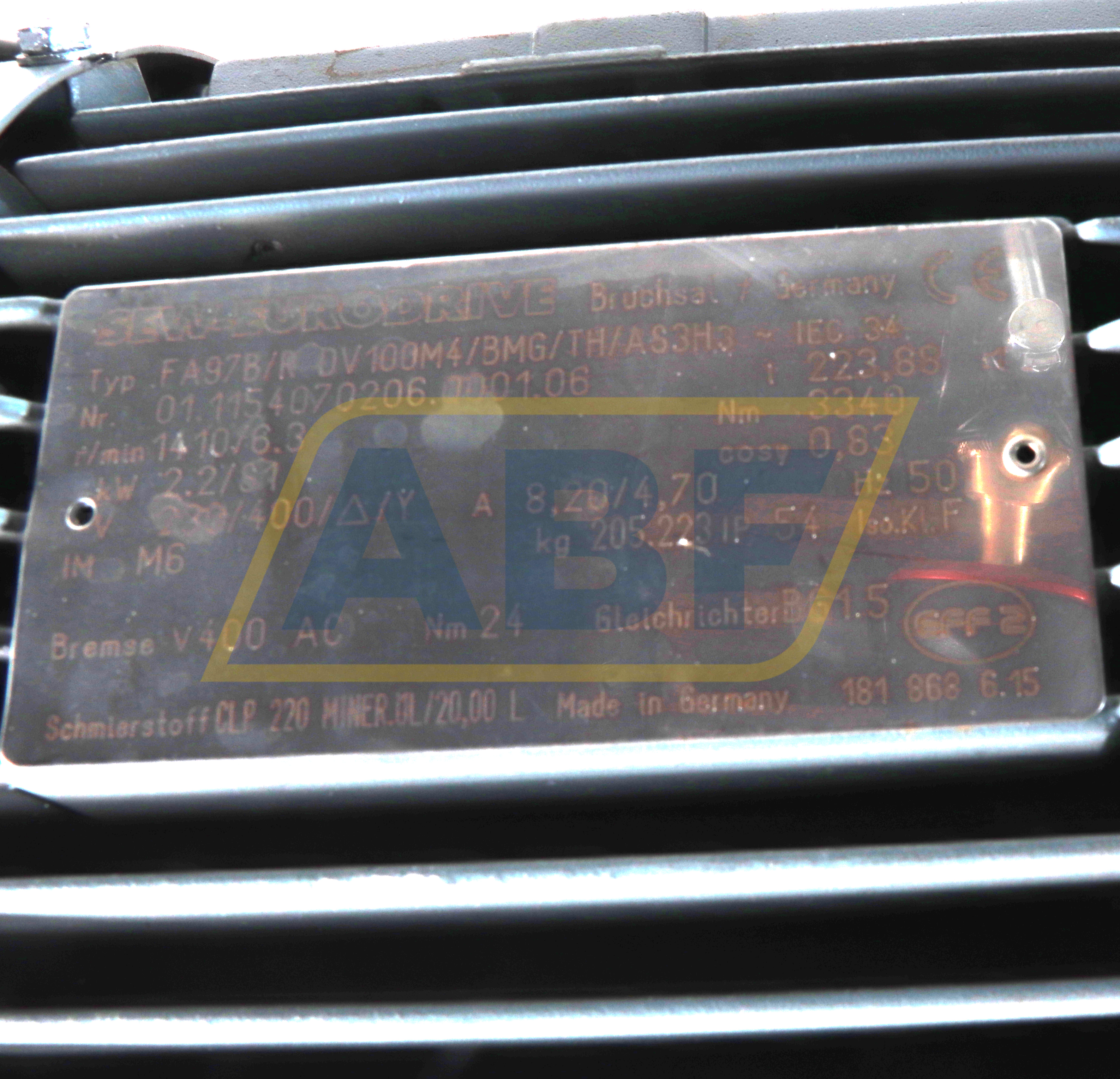 FA97BR/DV100M4BMGTH SEW-EURODRIVE