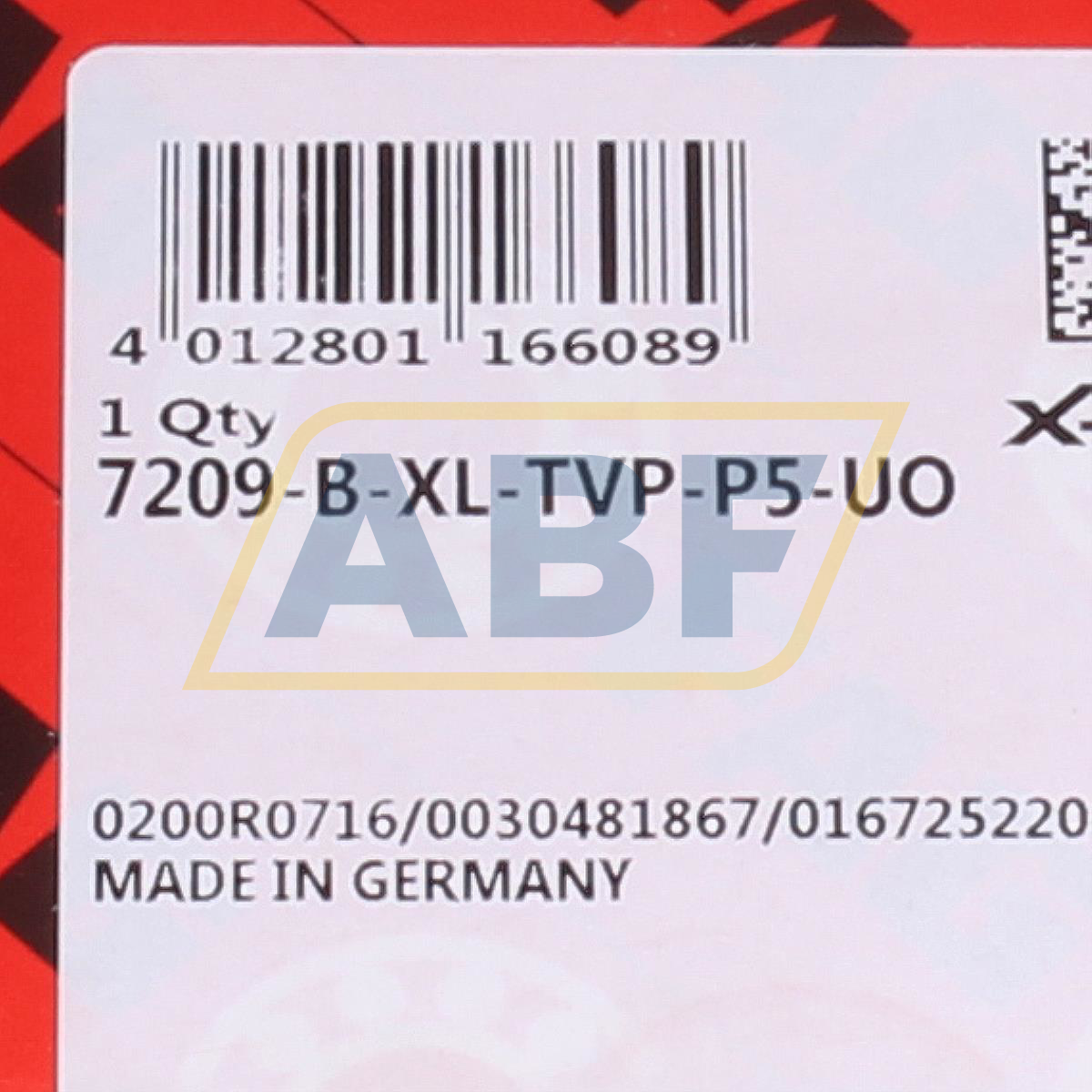 7209-B-XL-TVP-P5-UO FAG