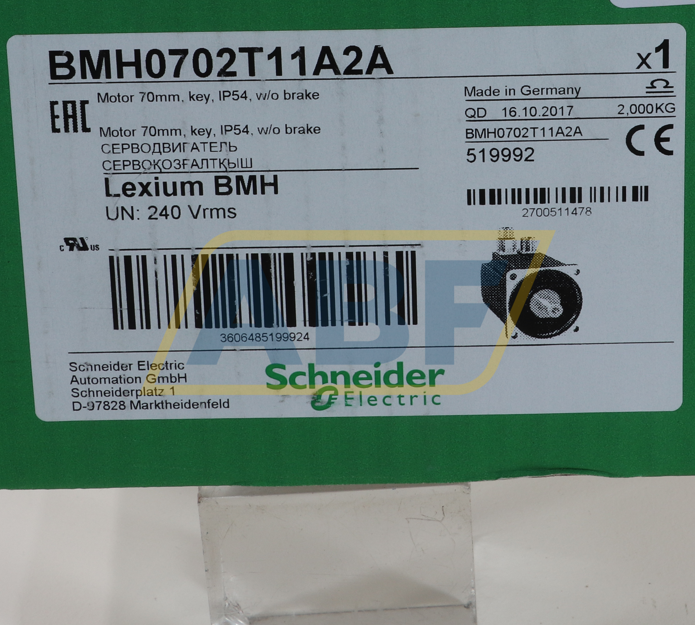 BMH0702T11A2A Schneider Electric
